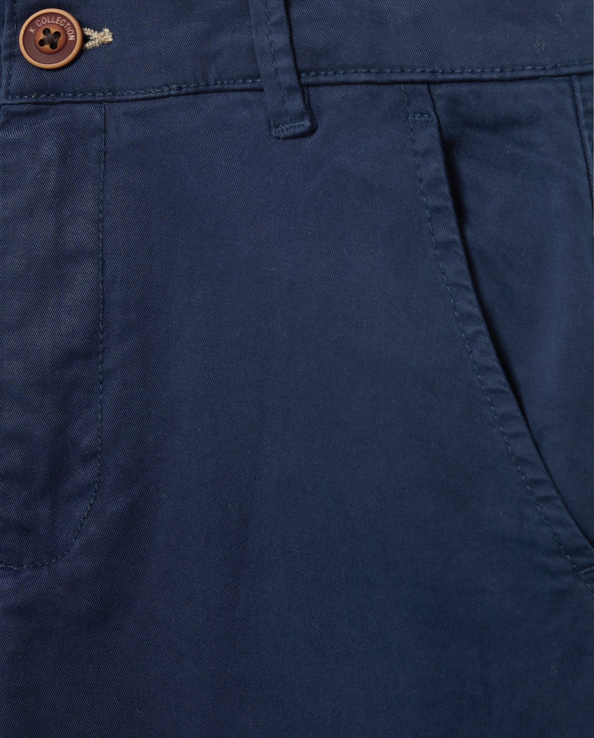 Pantalón de niño tipo chino liso - Kids El Corte Inglés - Azul marino Azul marino-5