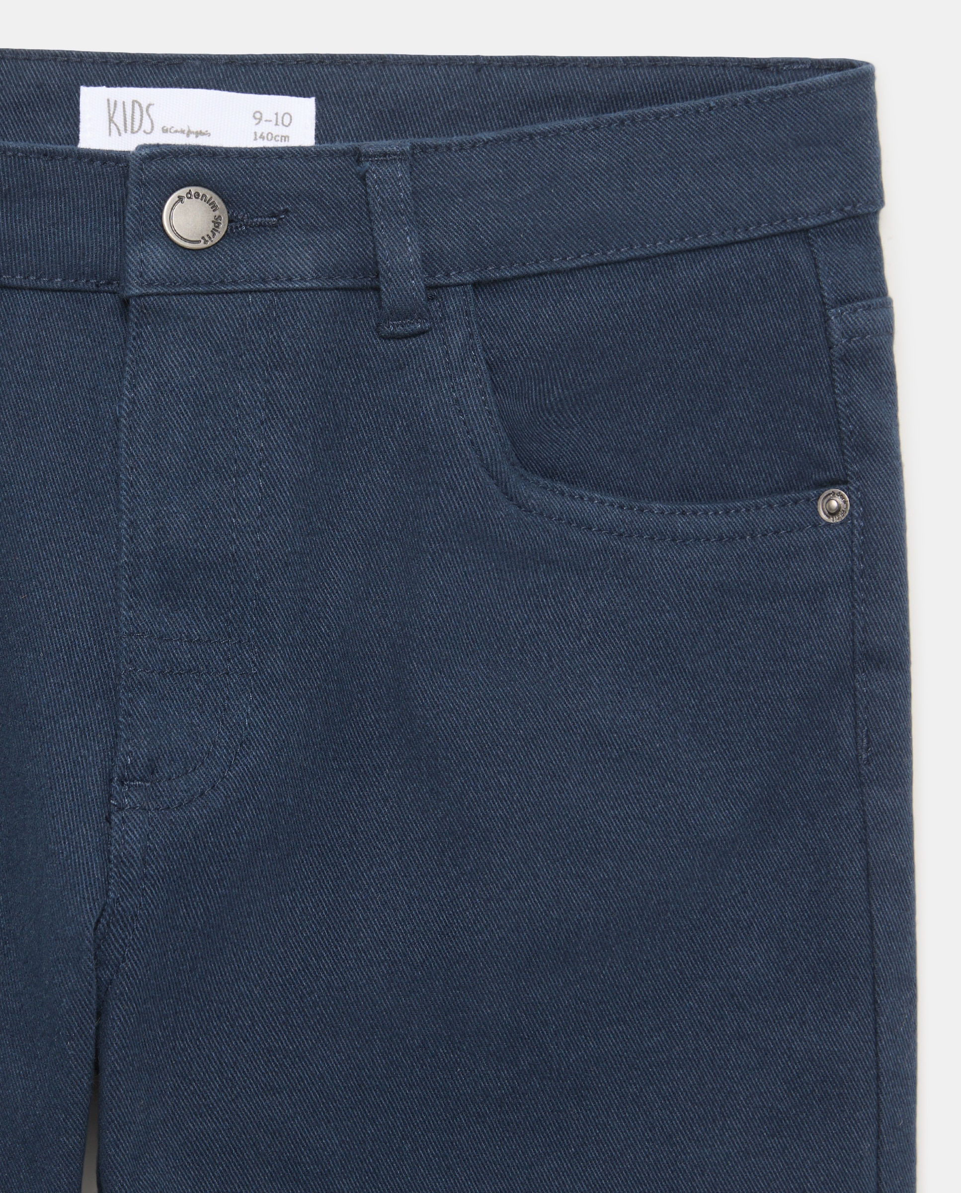 Pantalón liso 5 bolsillos colores de niño - Kids El Corte Inglés - 400 Azul 400 Azul-5