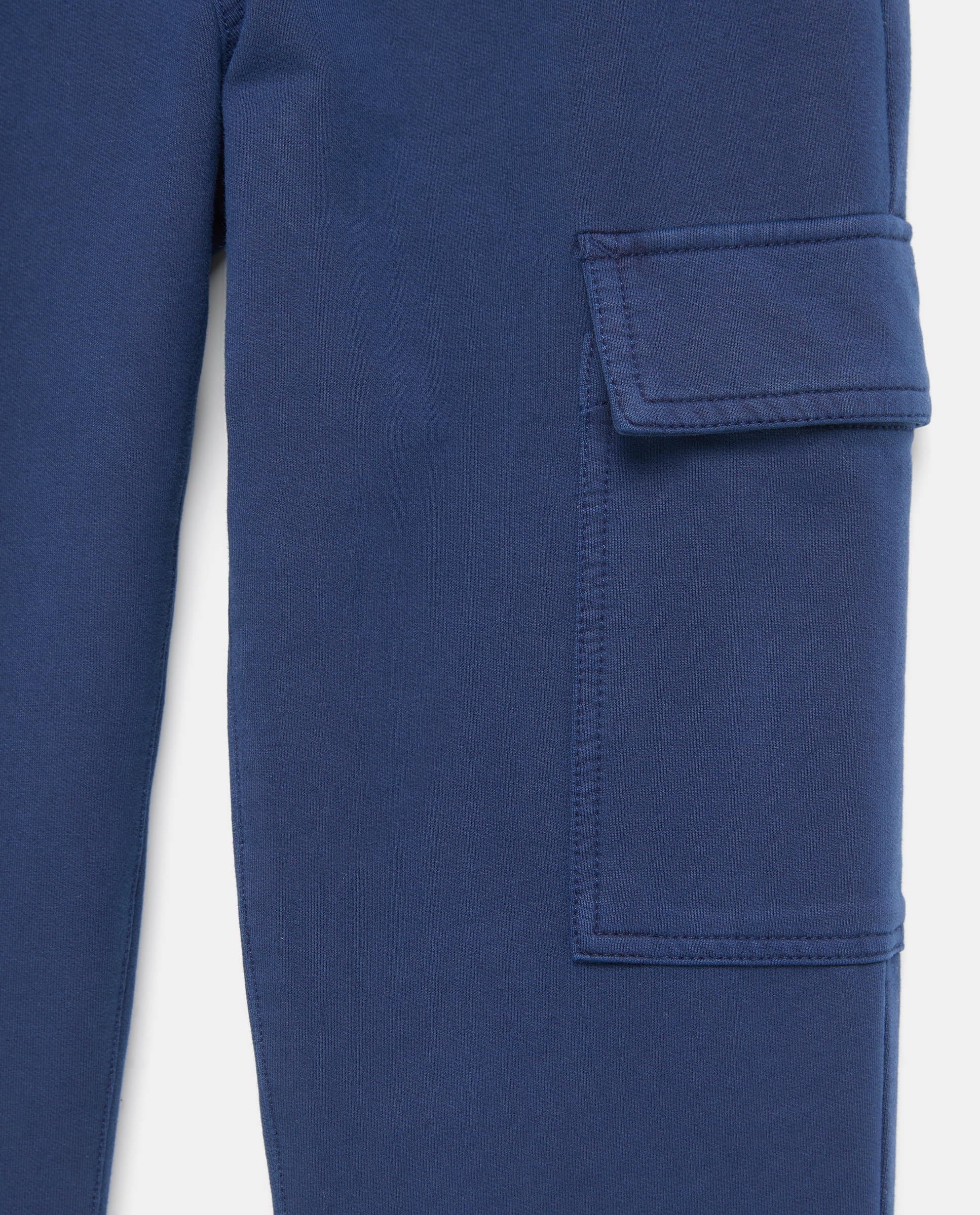 Pantalón liso cargo con gomas de niño - Kids El Corte Inglés - Azul marino Azul marino-5