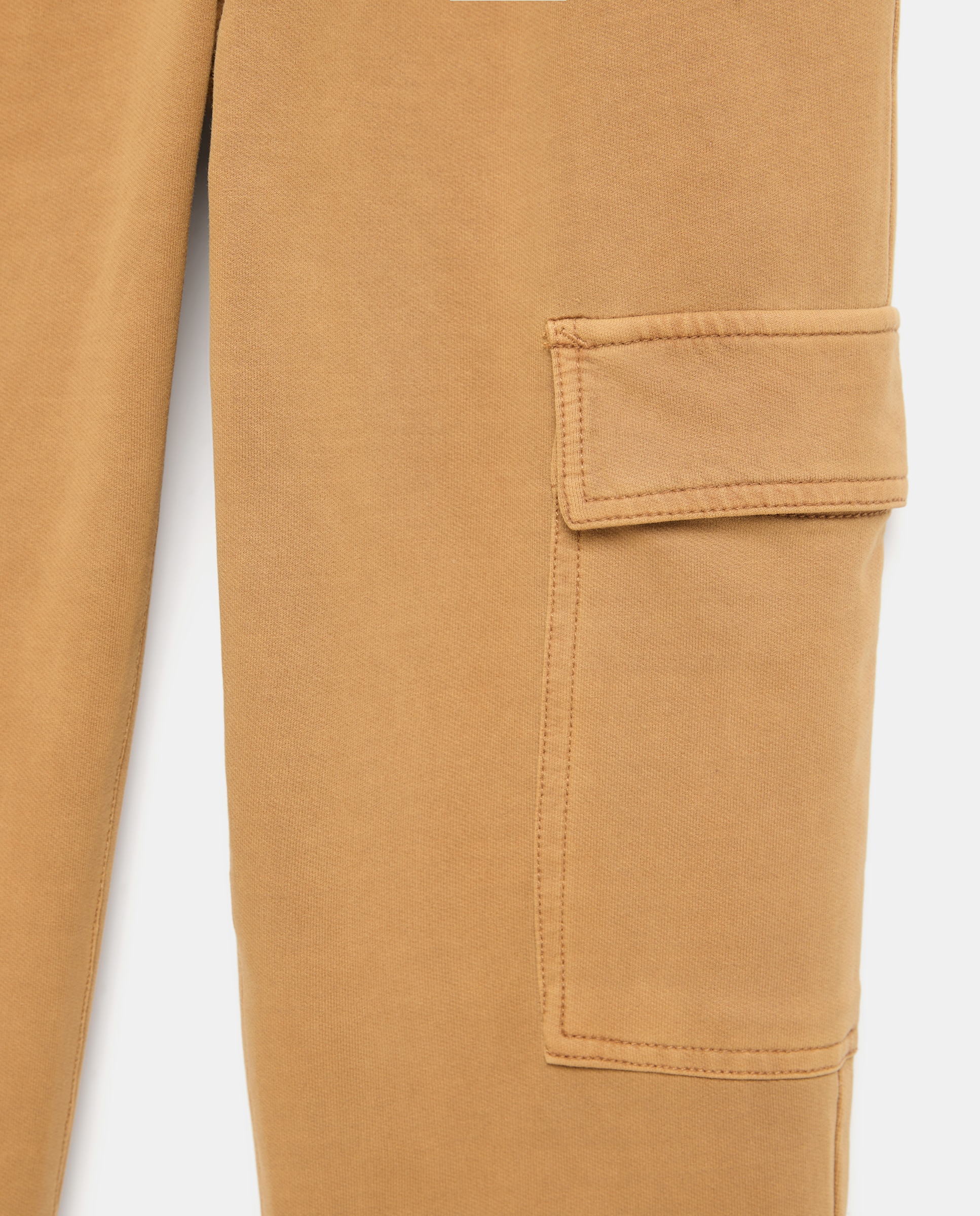 Pantalón liso cargo con gomas de niño - Kids El Corte Inglés - Marrón Marrón-2