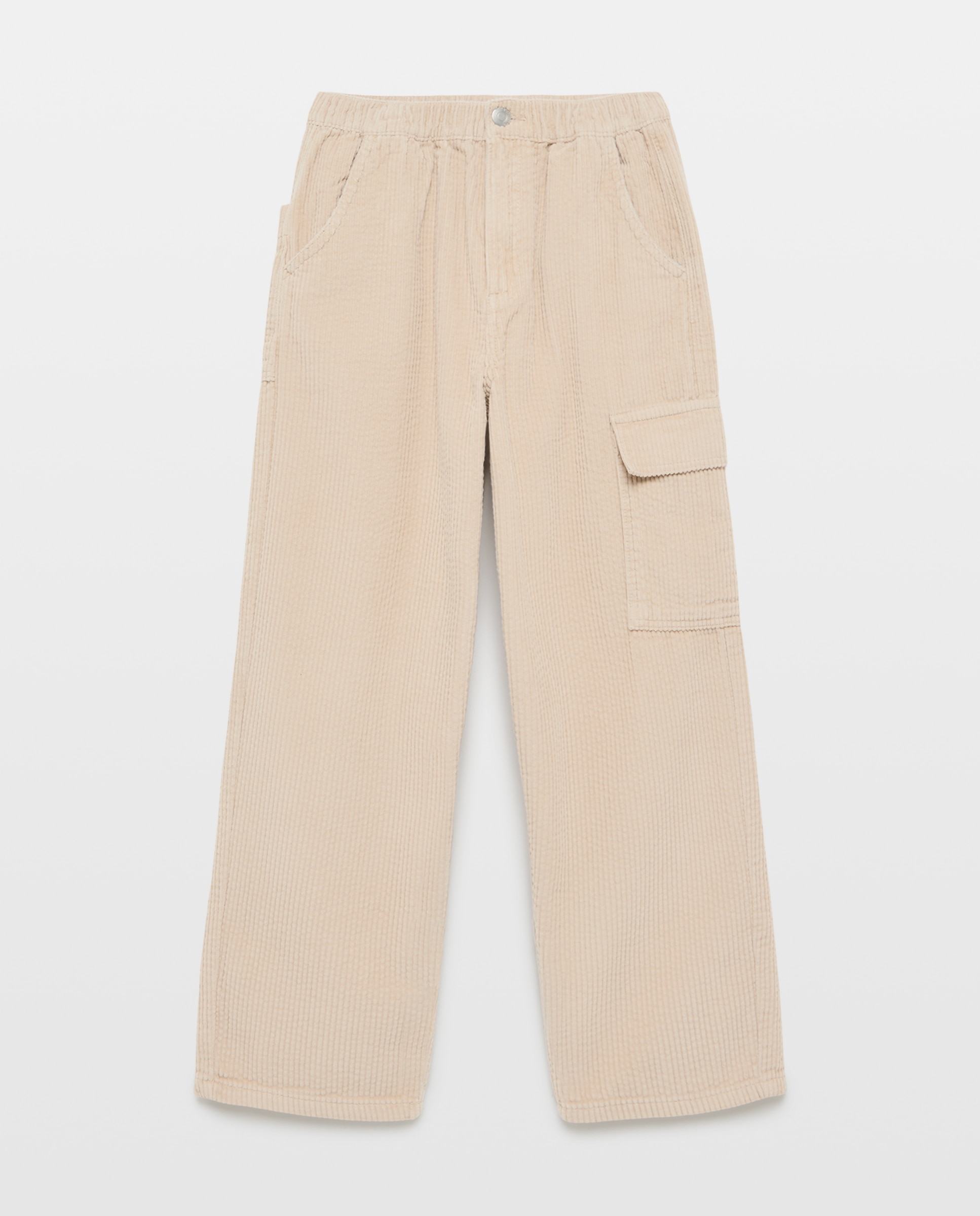 Pantalón liso pana gruesa sheersucker de niño - Kids El Corte Inglés - 120 Crudo 120 Crudo-5