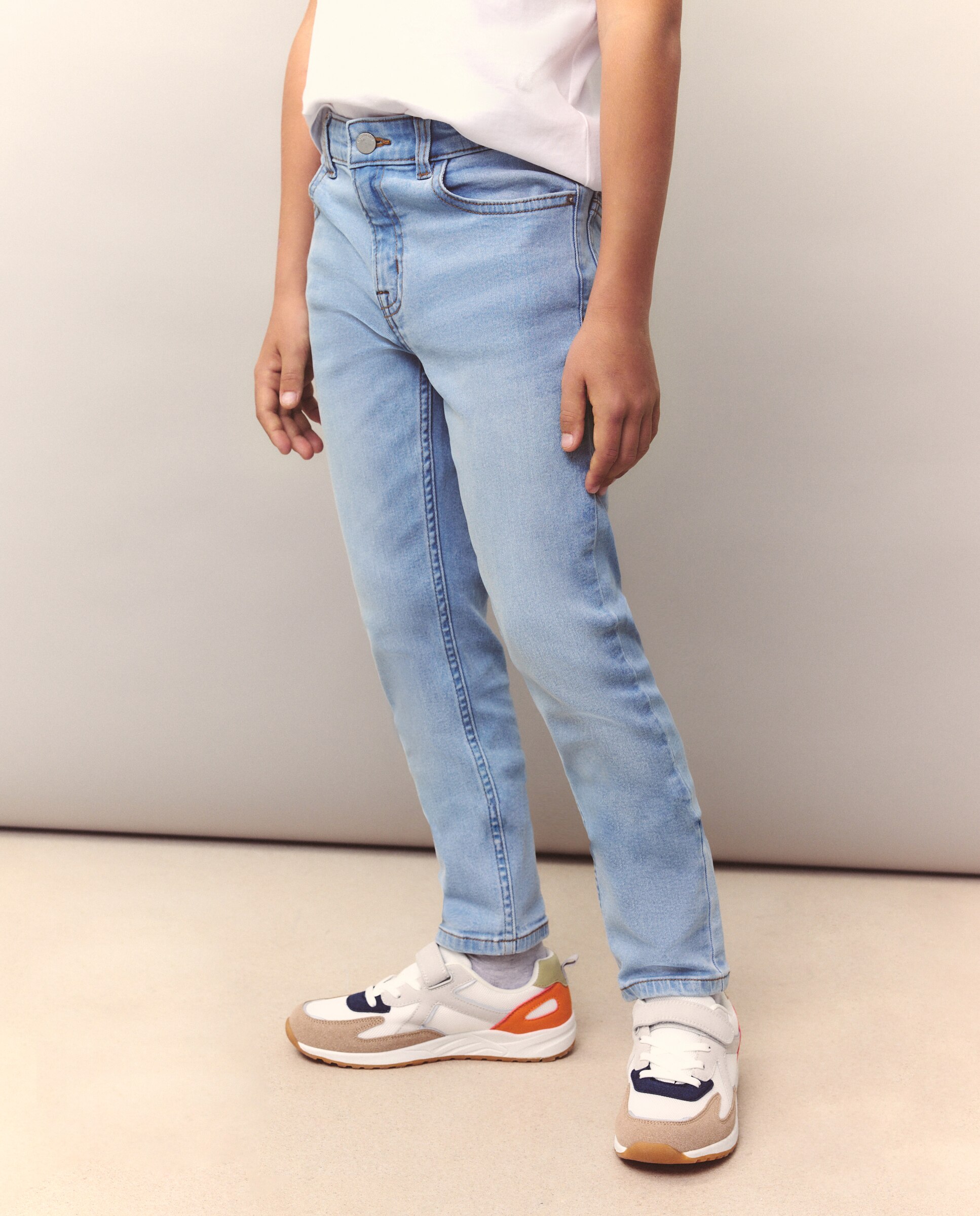 Jeans skinny de menino Kids El Corte Inglés 490 Petróleo-2