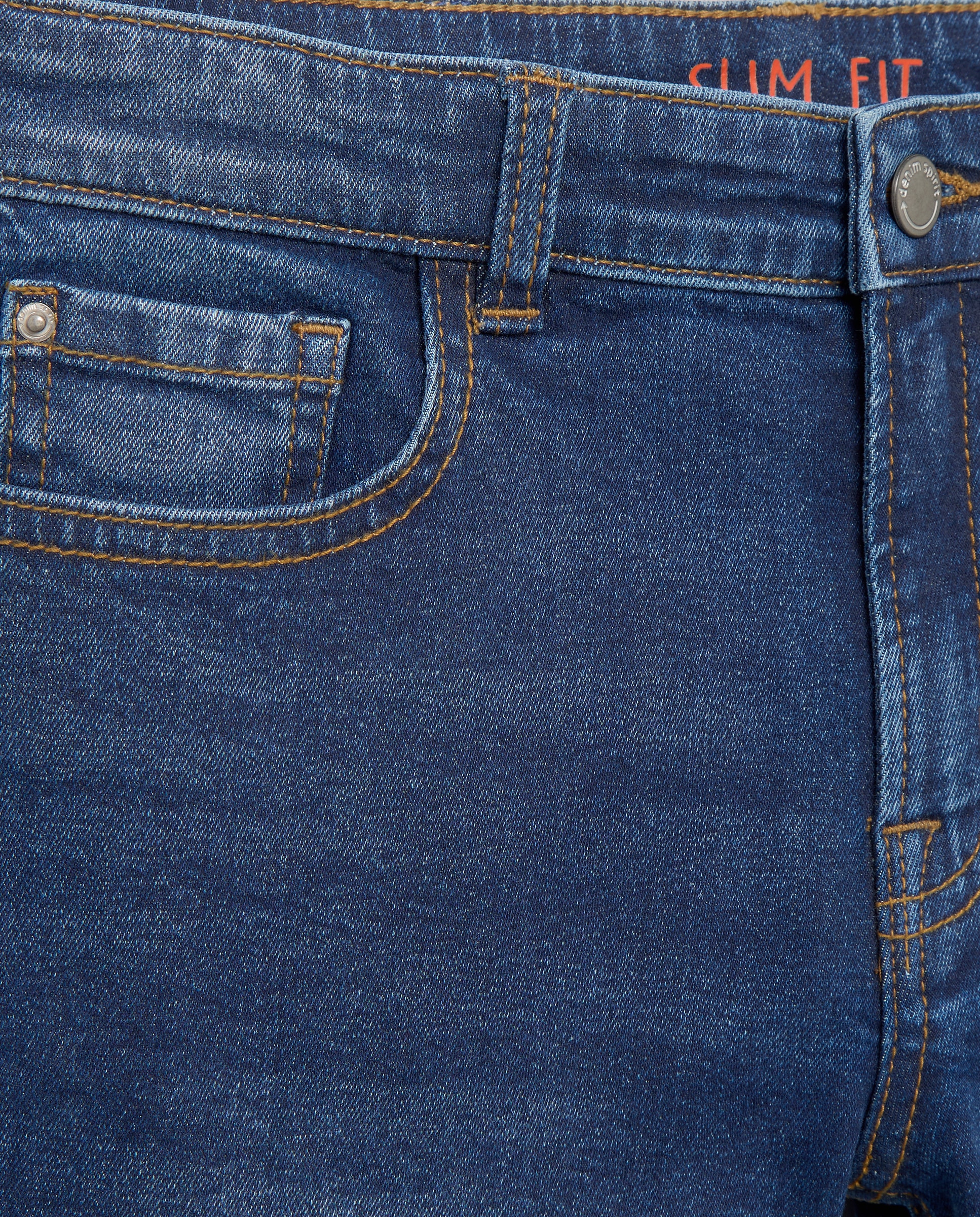 Jeans skinny de menino Azul Suave-5