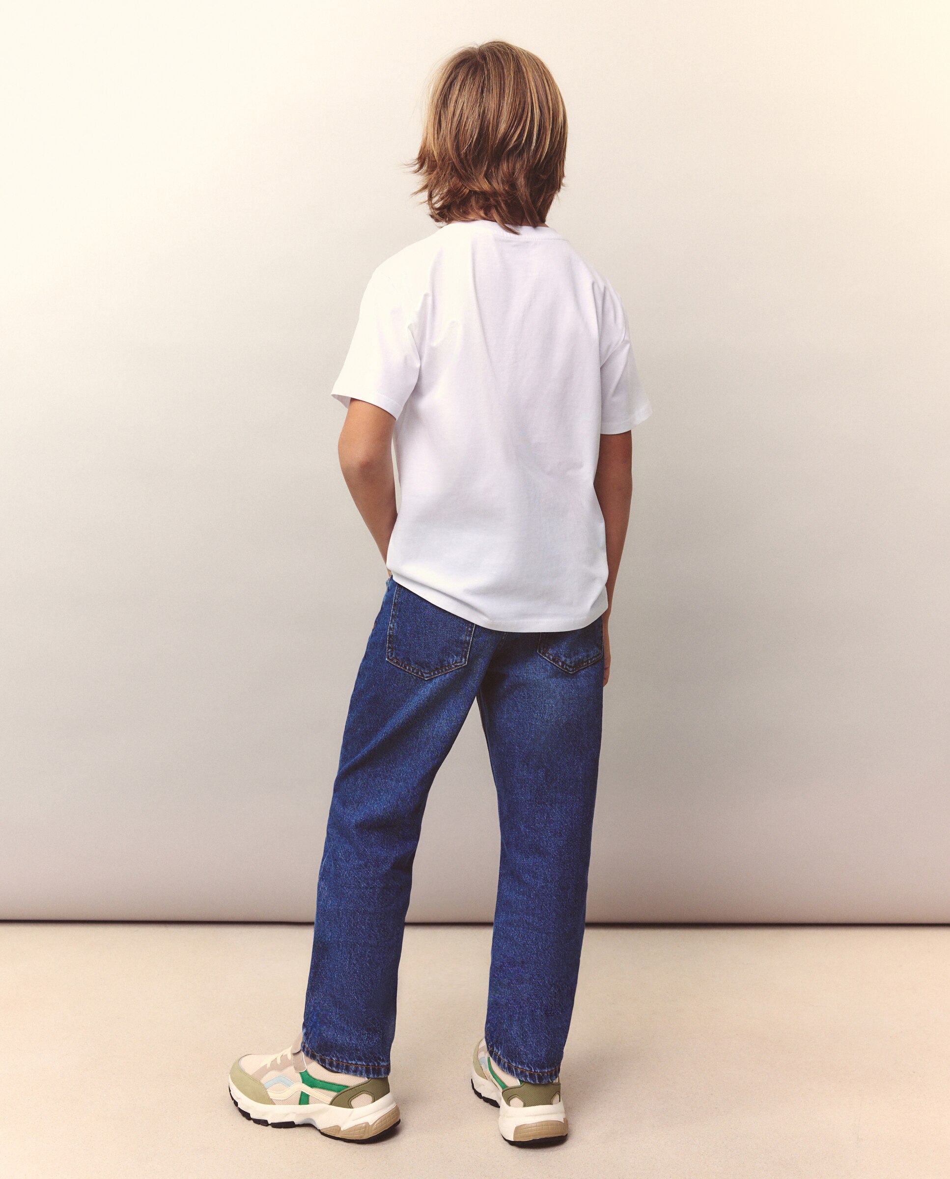 Jeans Straight Kids El Corte Inglés Azul pálido-3