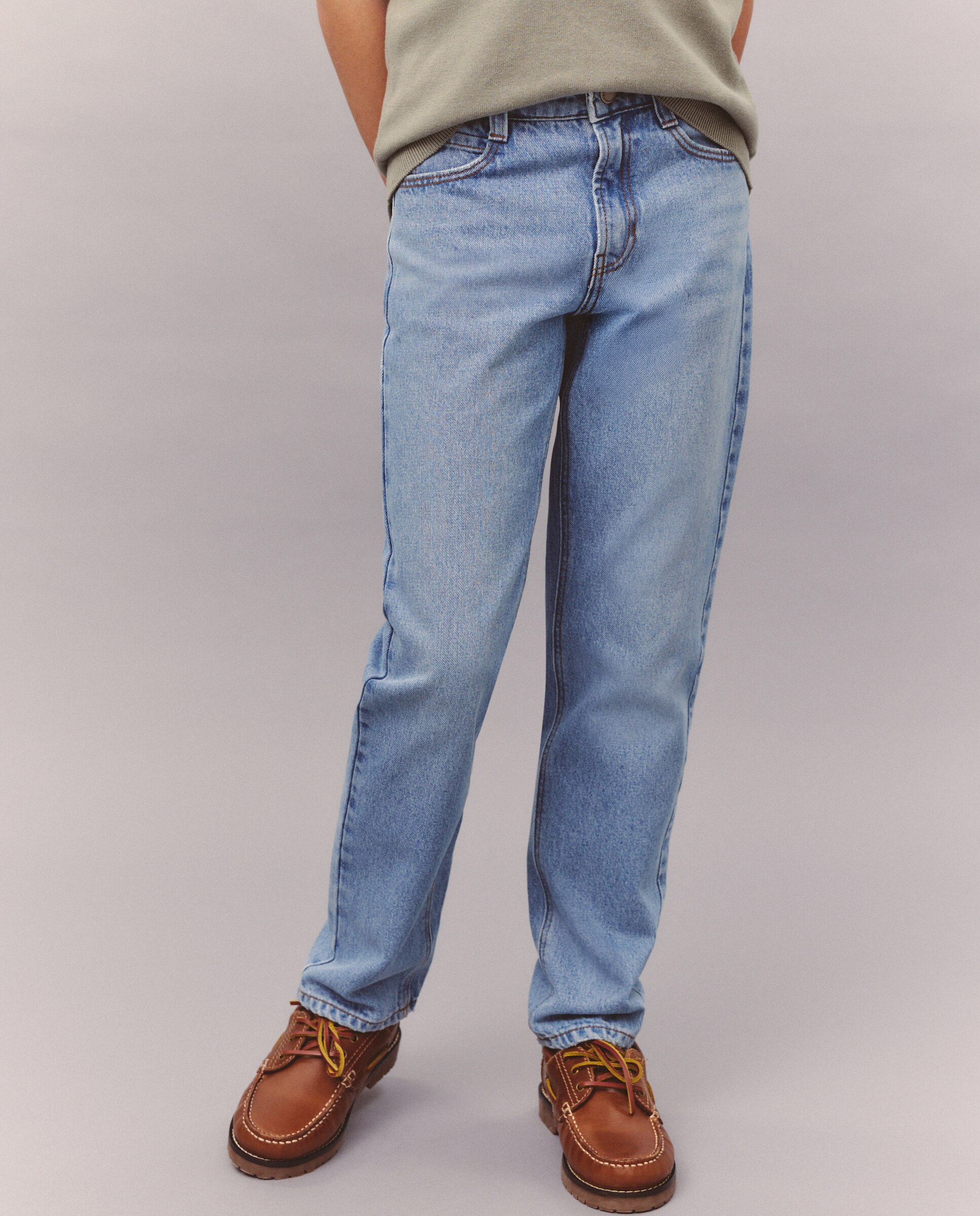 Jeans Straight Kids El Corte Inglés 490 Petróleo-2