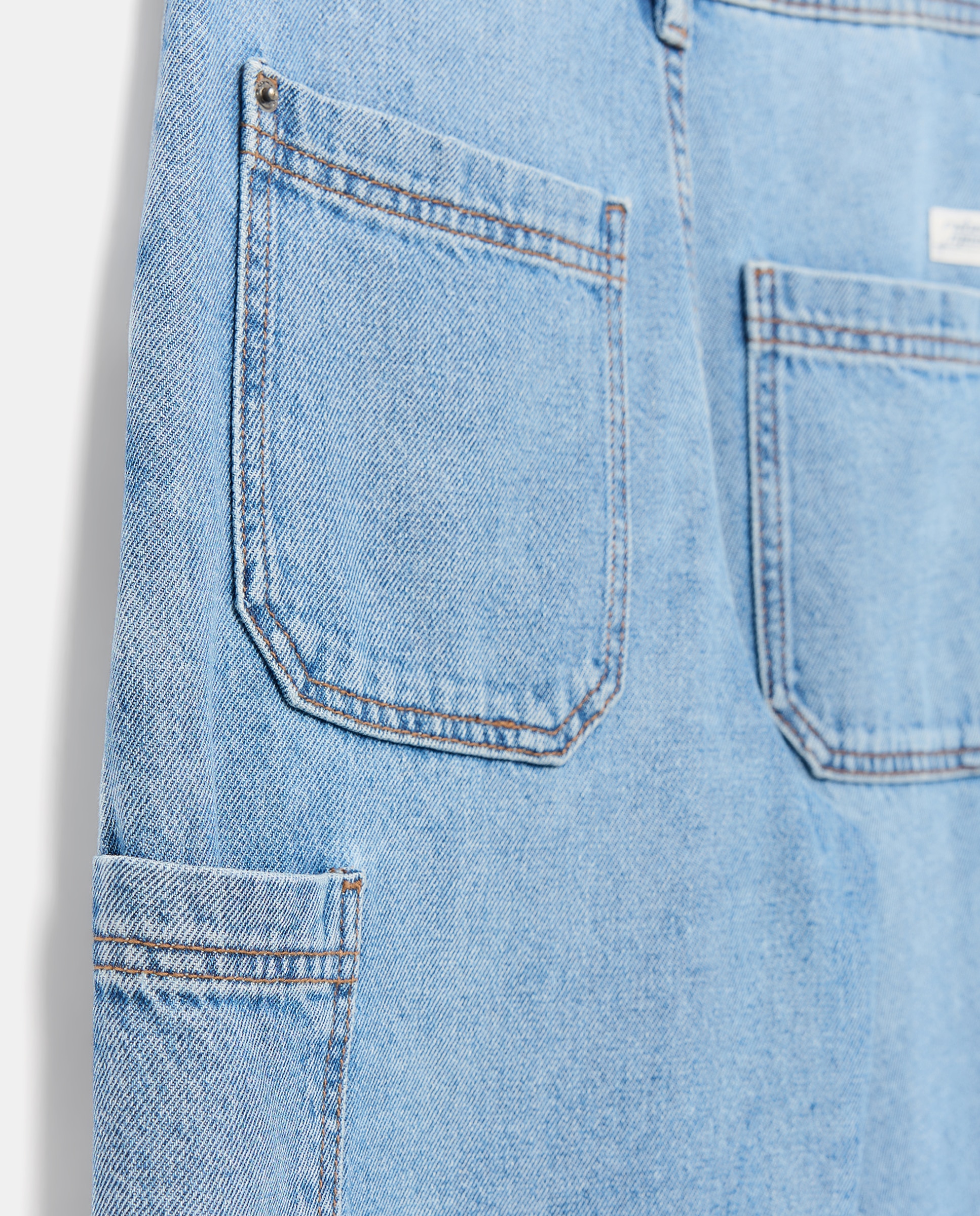 Jeans Tipo Loose Lisas Kids El Corte Inglés Azul pálido-5