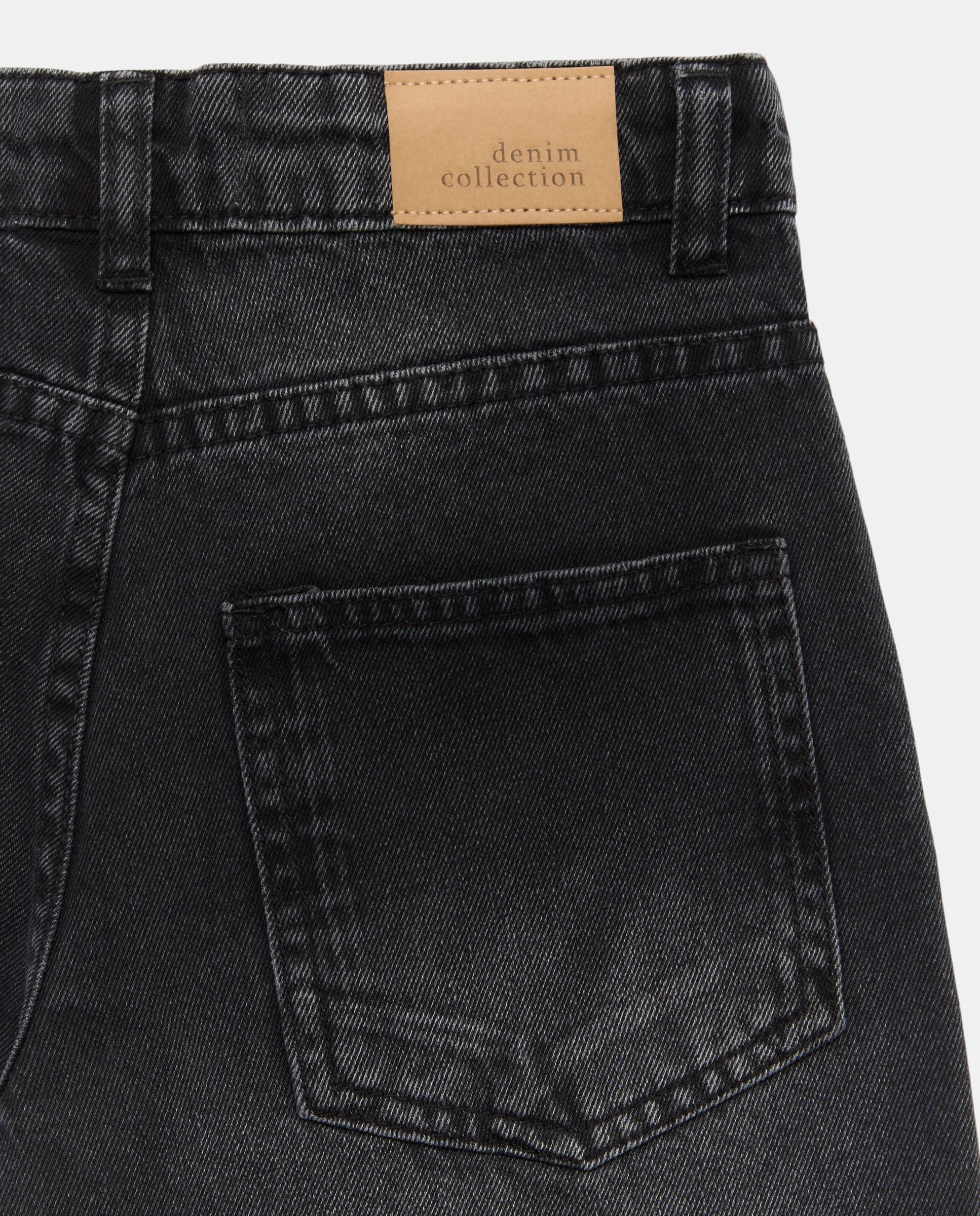 Jeans Baggy Barrel Lisas Kids El Corte Inglés Preto Intenso-2