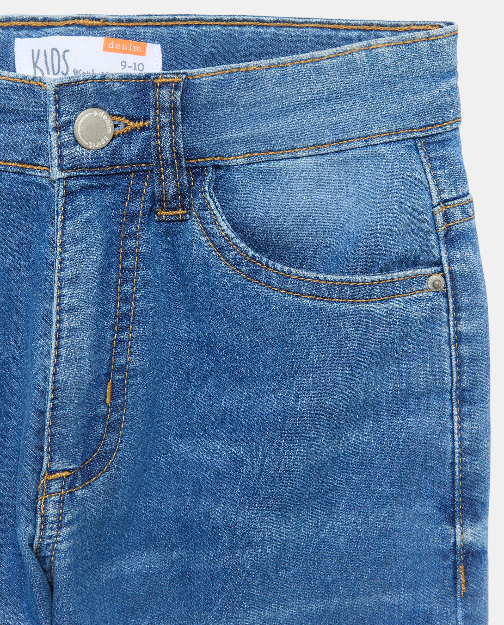 Pantalón de felpa denim de niño - Kids El Corte Inglés - Azul Azul-5