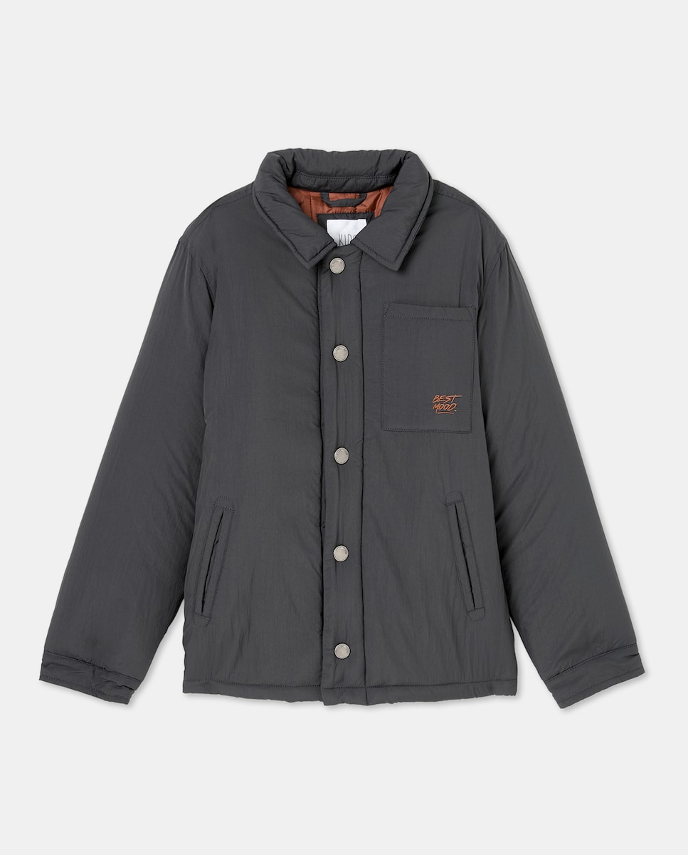 Blusão Ligeiro Cinzento-escuro-5