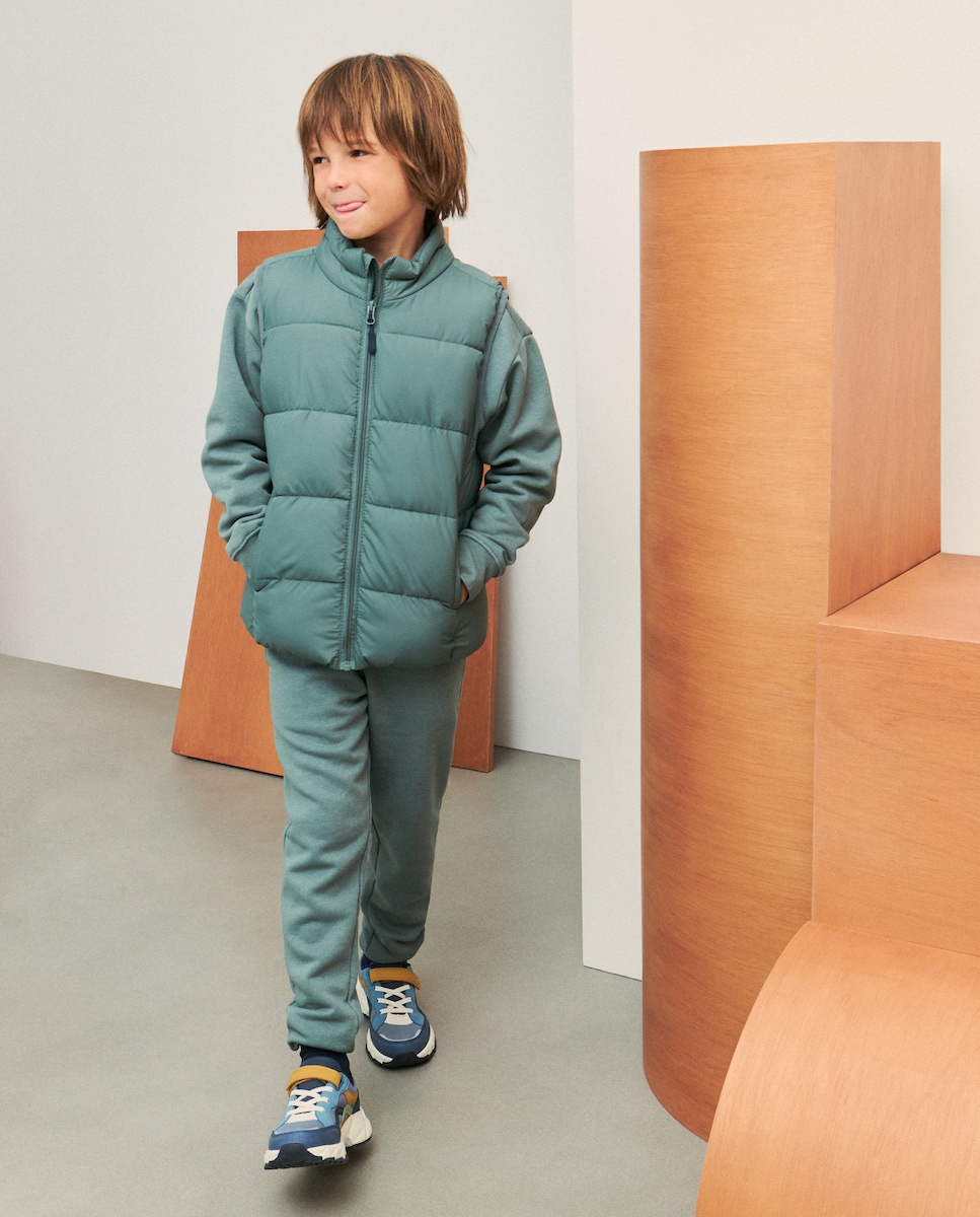 Colete Exterior Liso Sabão-1