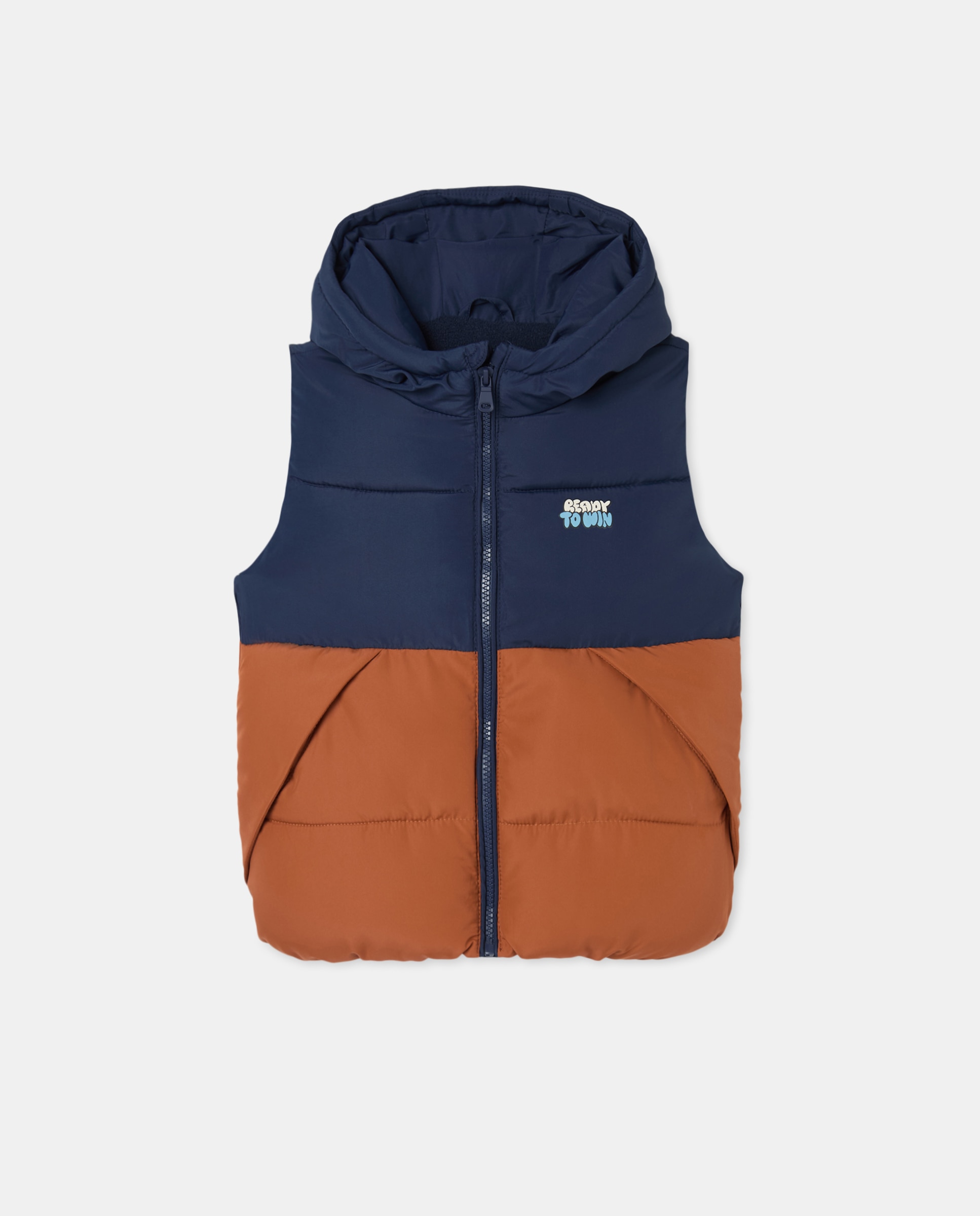 Colete com Color Block Multicolor-4