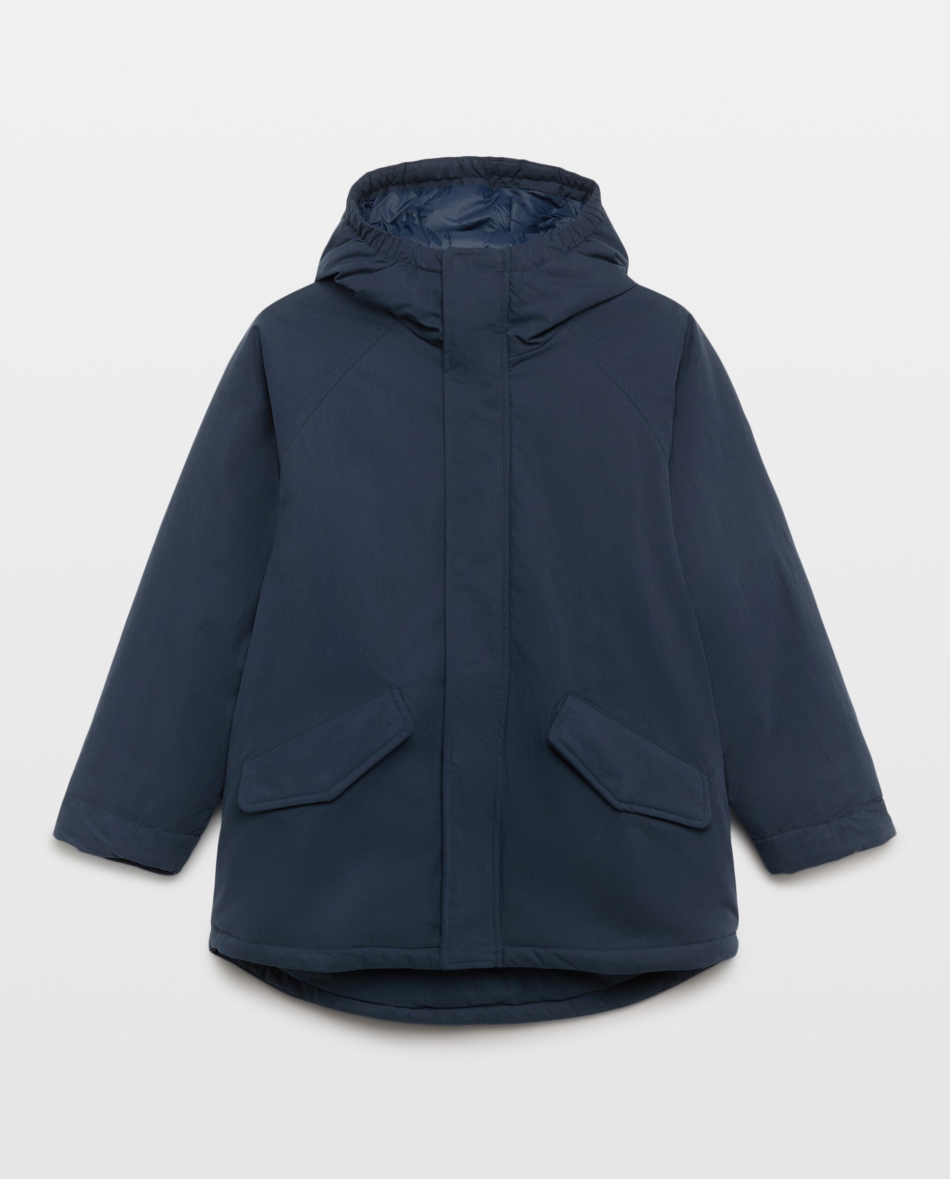 Parka coreana lisa larga de niño - Kids El Corte Inglés - Azul marino Azul marino-5