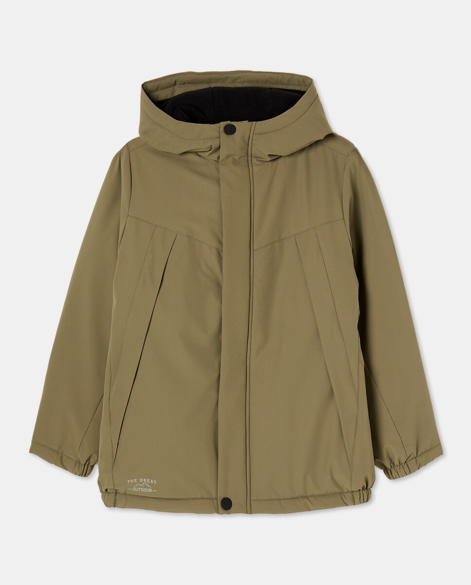 Parka Ligeira Verde-4