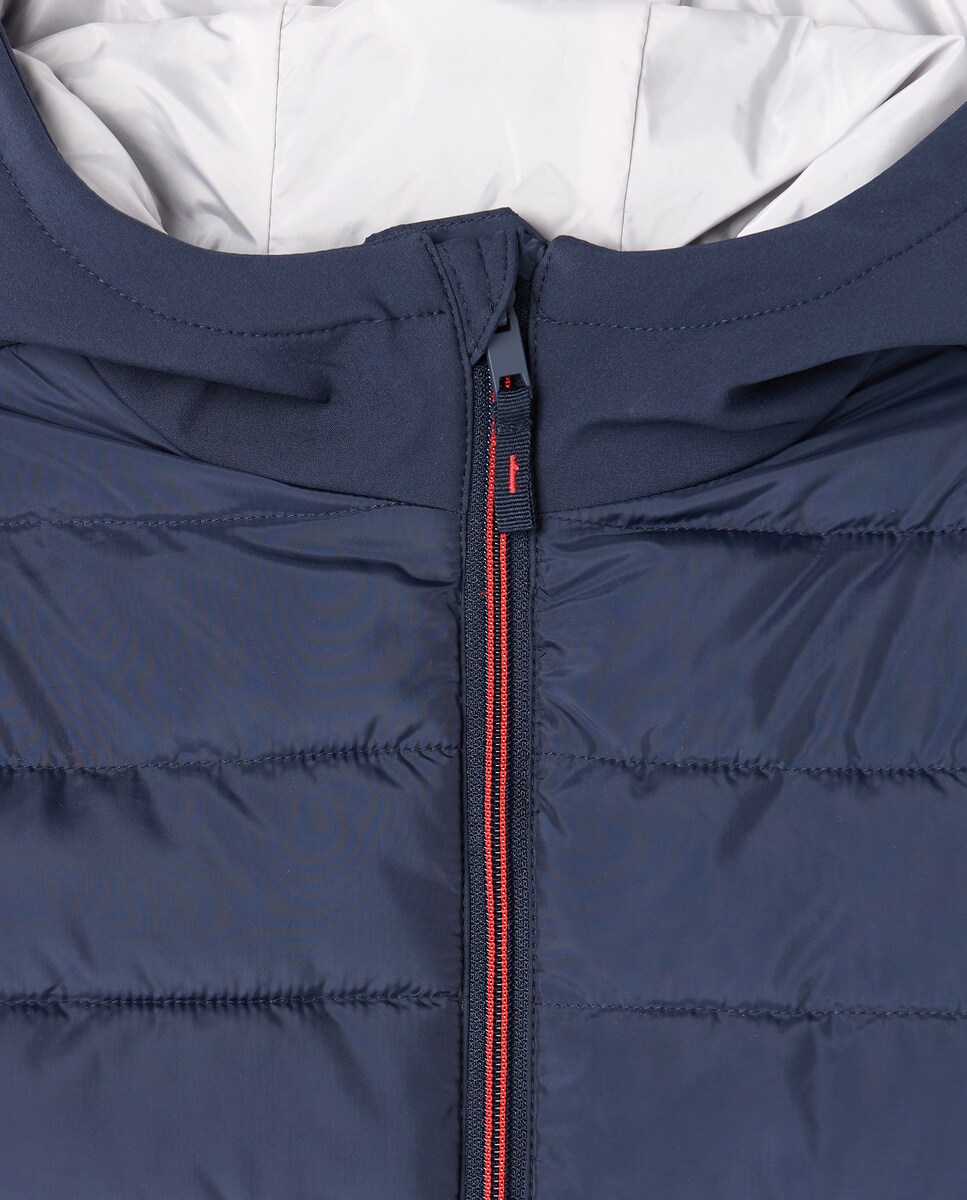 Parka Lisa Ligeira Softshell Azul-marinho-5