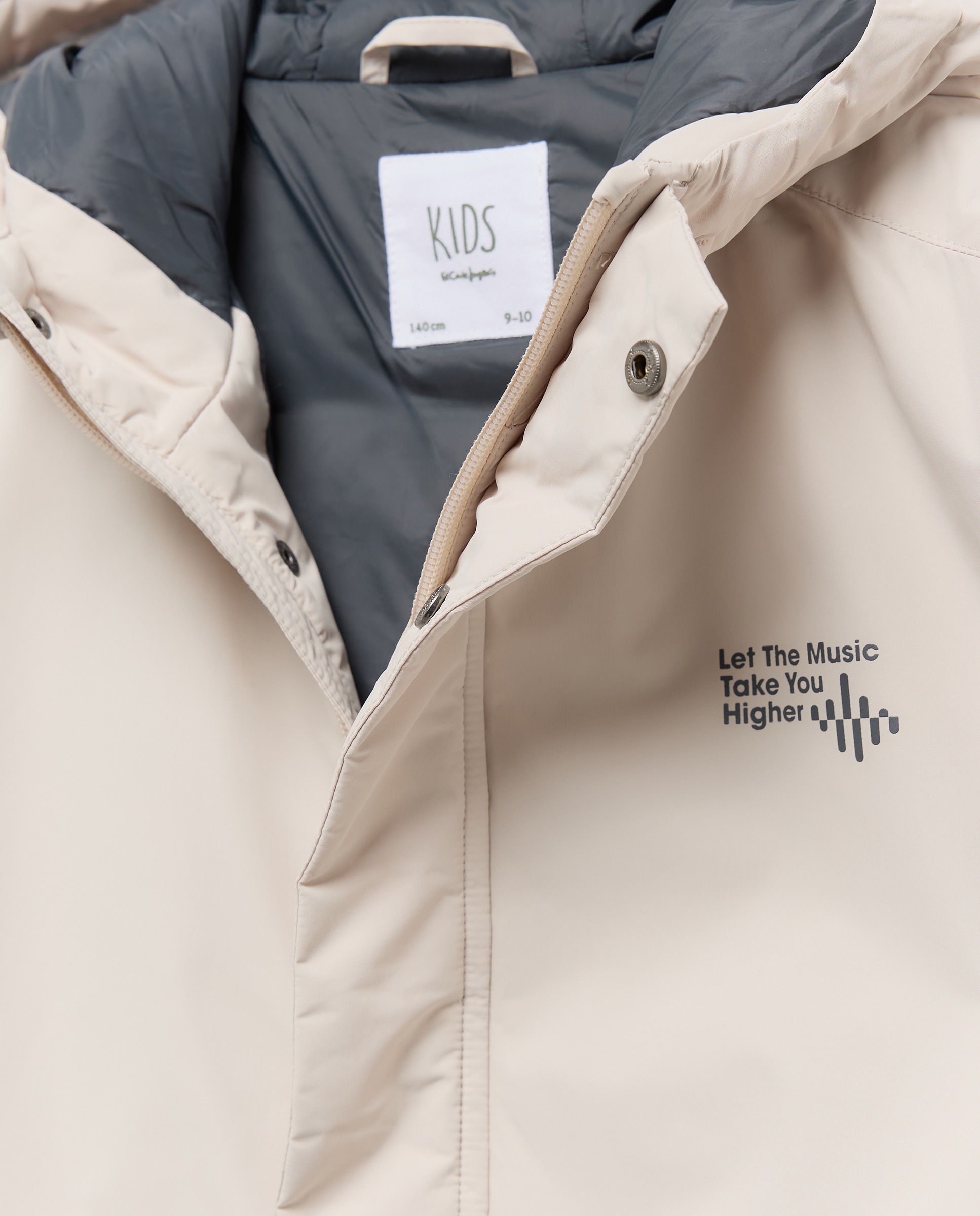 Parka Ligeira com Contraste 850 Pedra-6