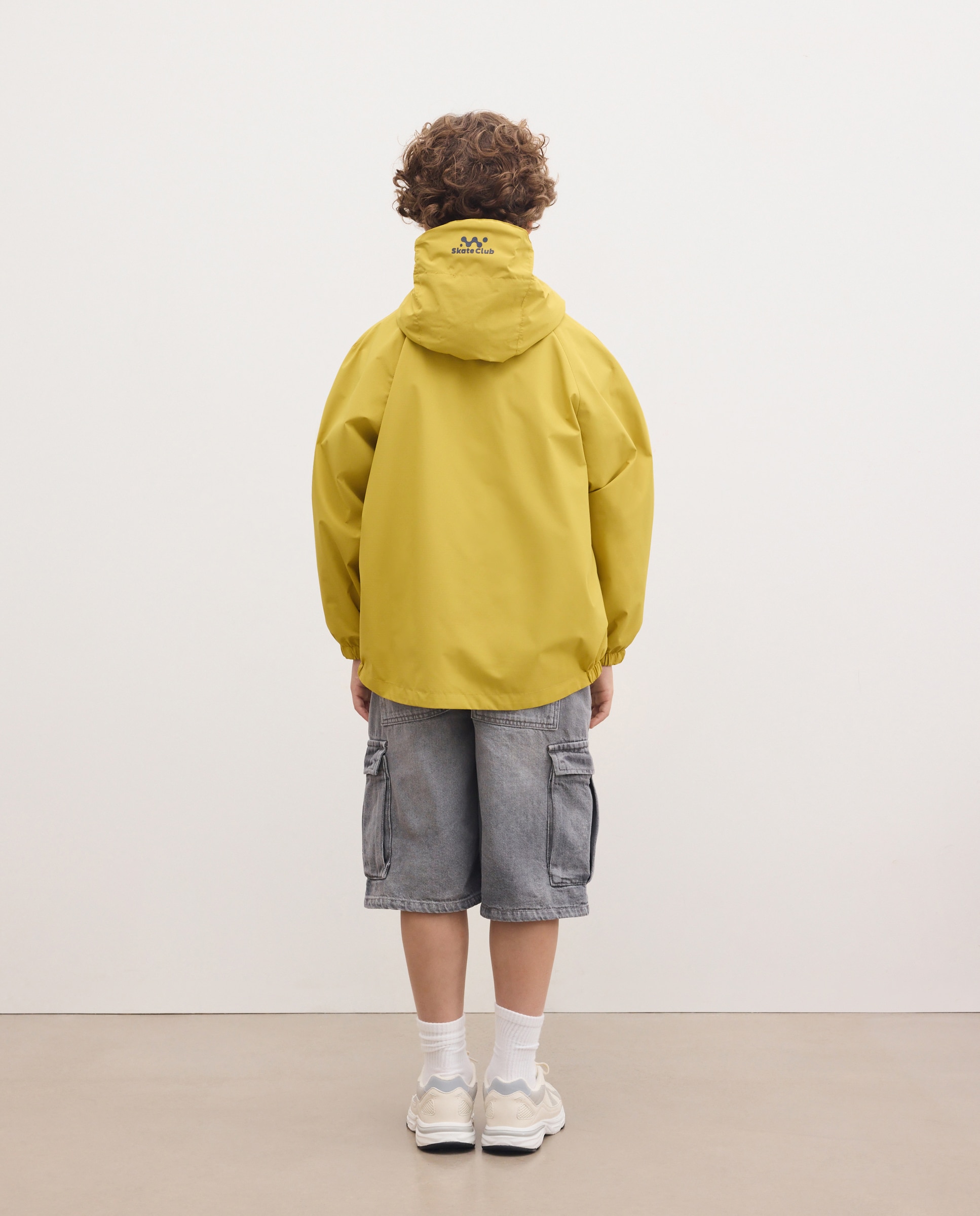 Parka ligera de niño cortavientos en color liso - Kids El Corte Inglés - 371 Aceite 371 Aceite-3