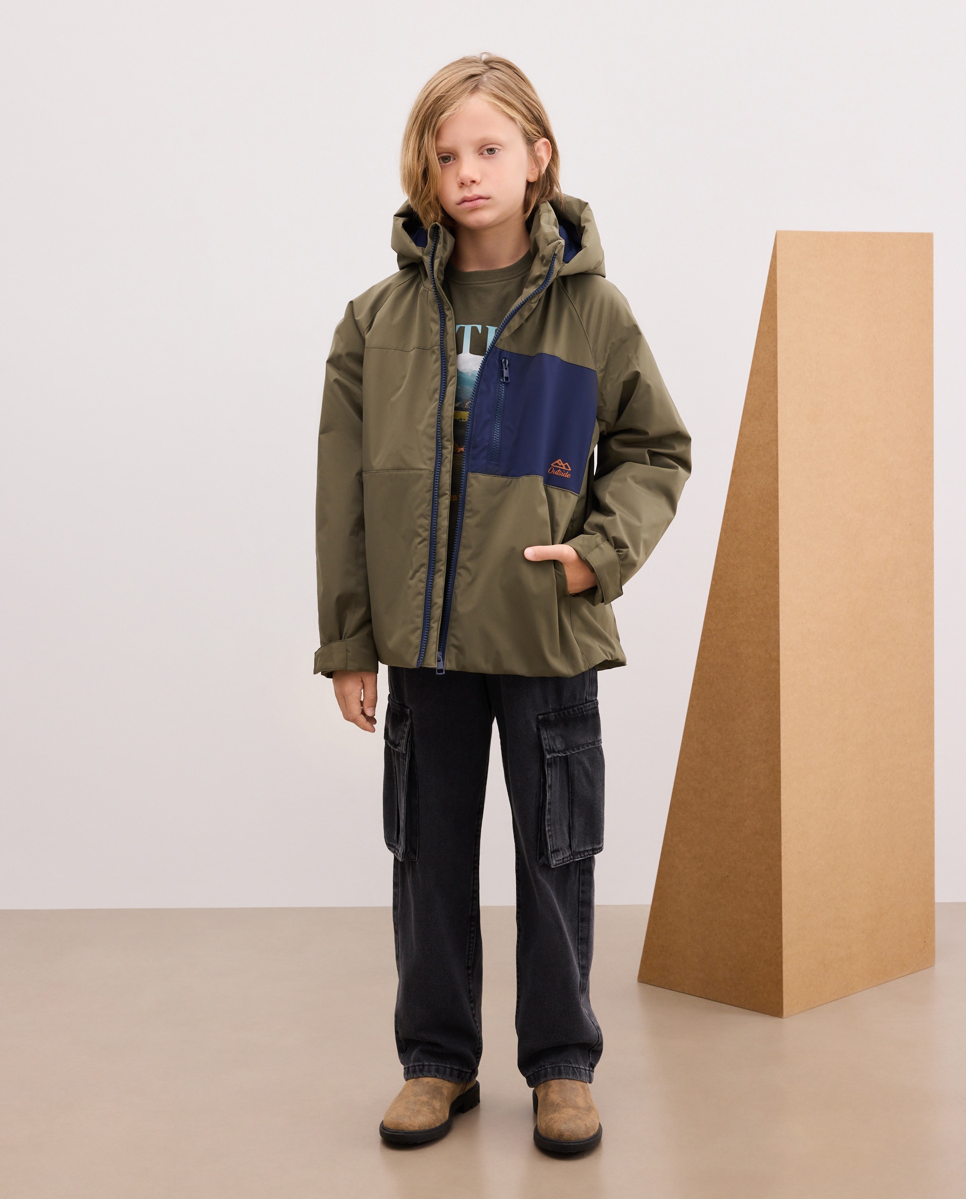 Parka Lisa Ligeira com Emblema Toffee-2