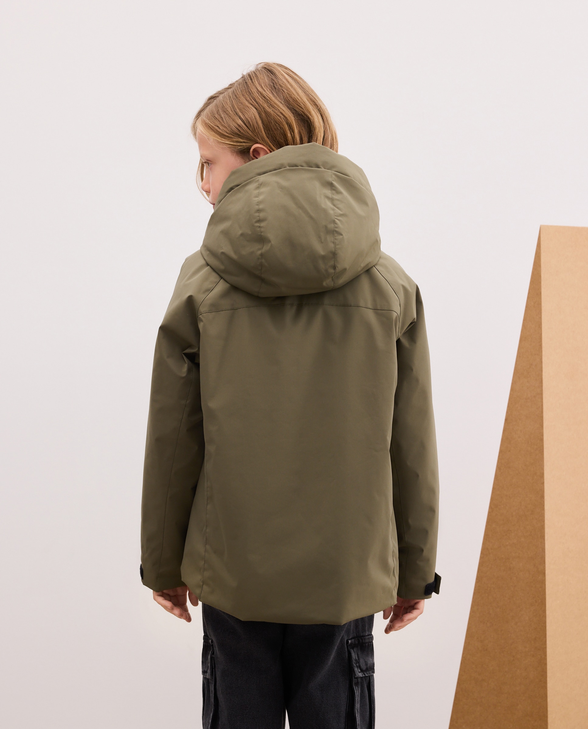 Parka Lisa Ligeira com Emblema Toffee-3