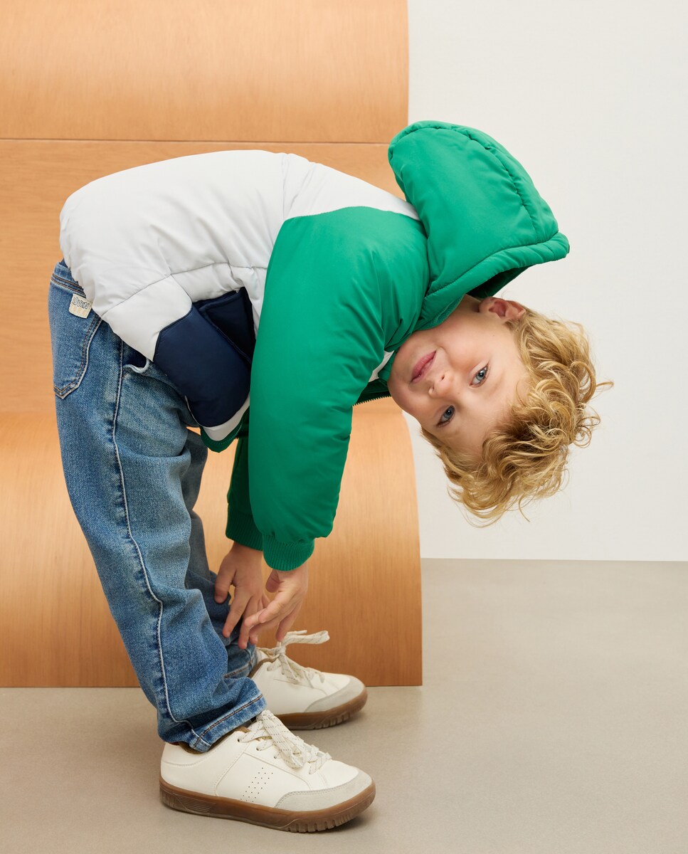 Parka com Color Block Multicolor-2