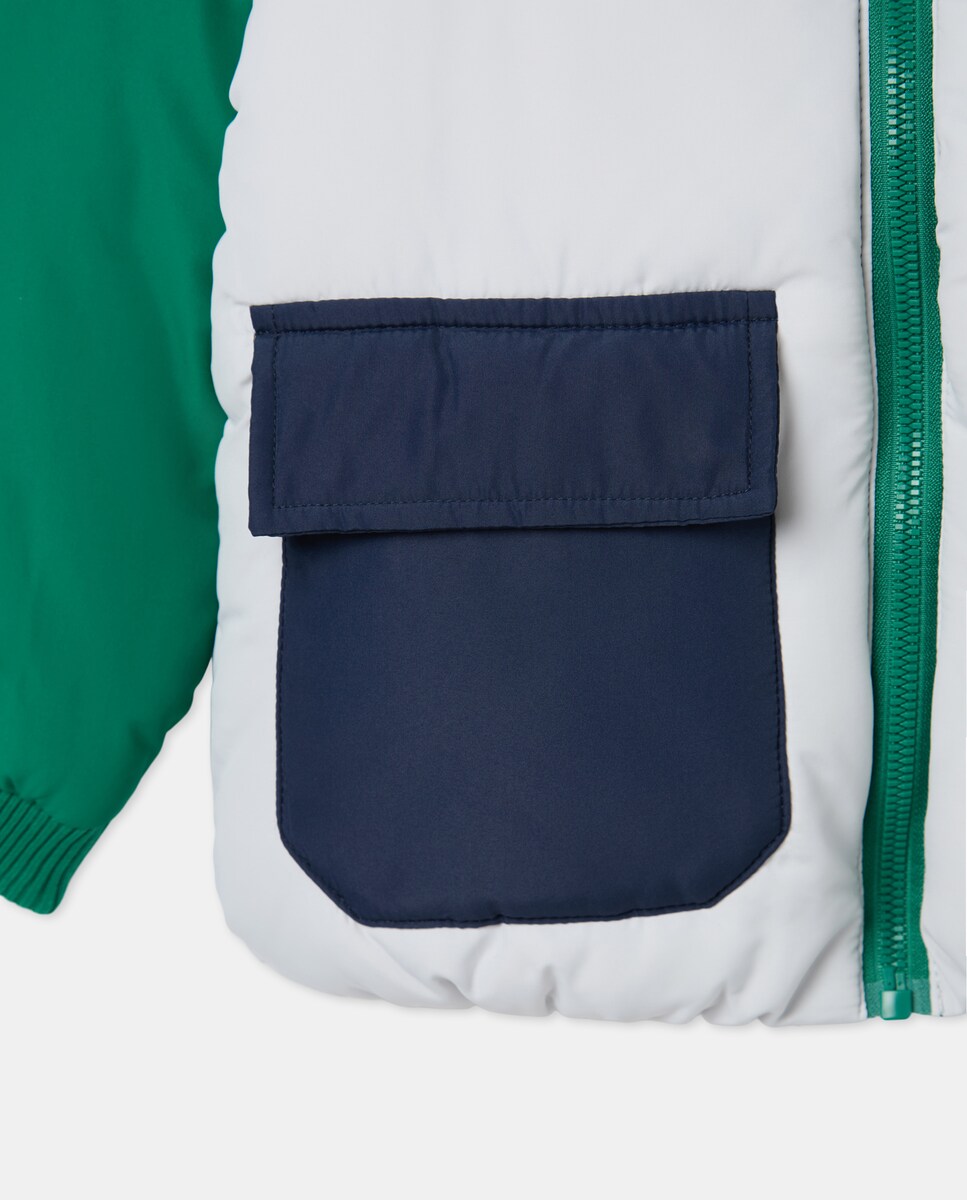 Parka com Color Block Multicolor-5