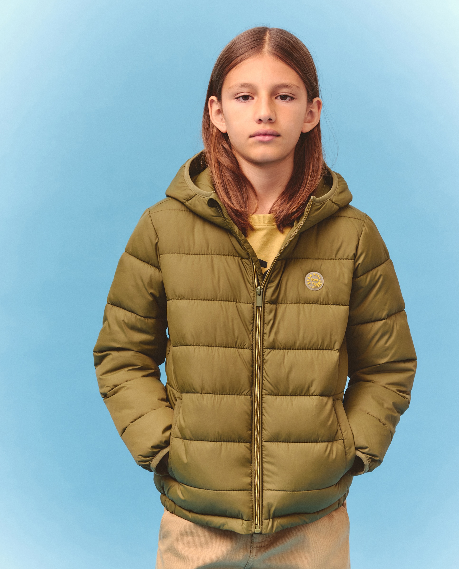 Parka Básica Ligeira 520 Caqui-2