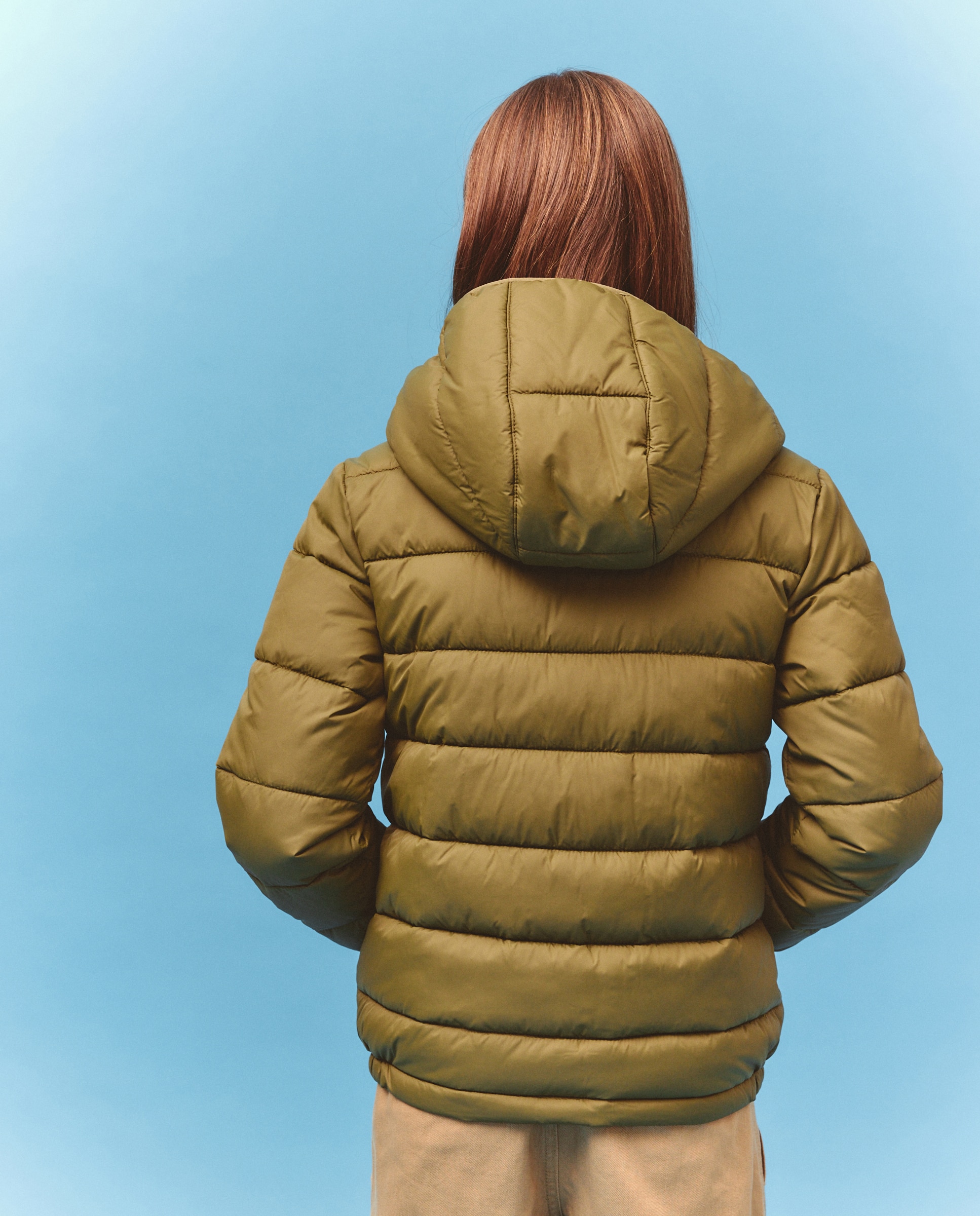 Parka Básica Ligeira 520 Caqui-3