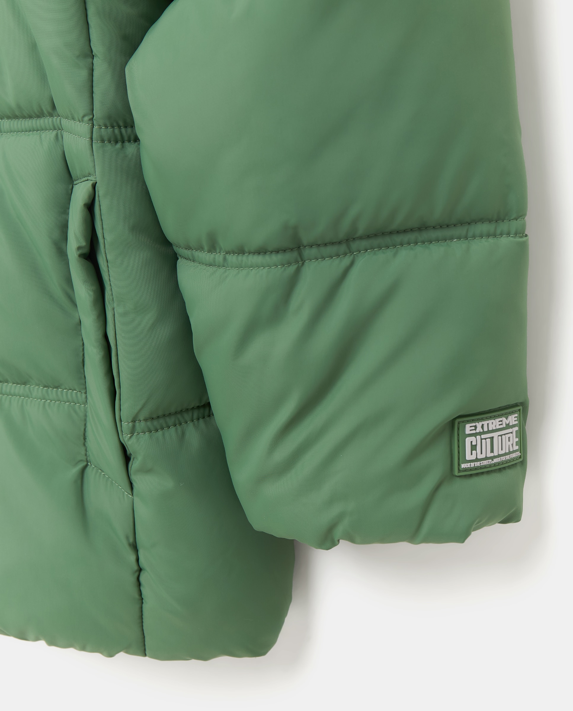Parka Básica Lisa Kids El Corte Inglés Verde-2