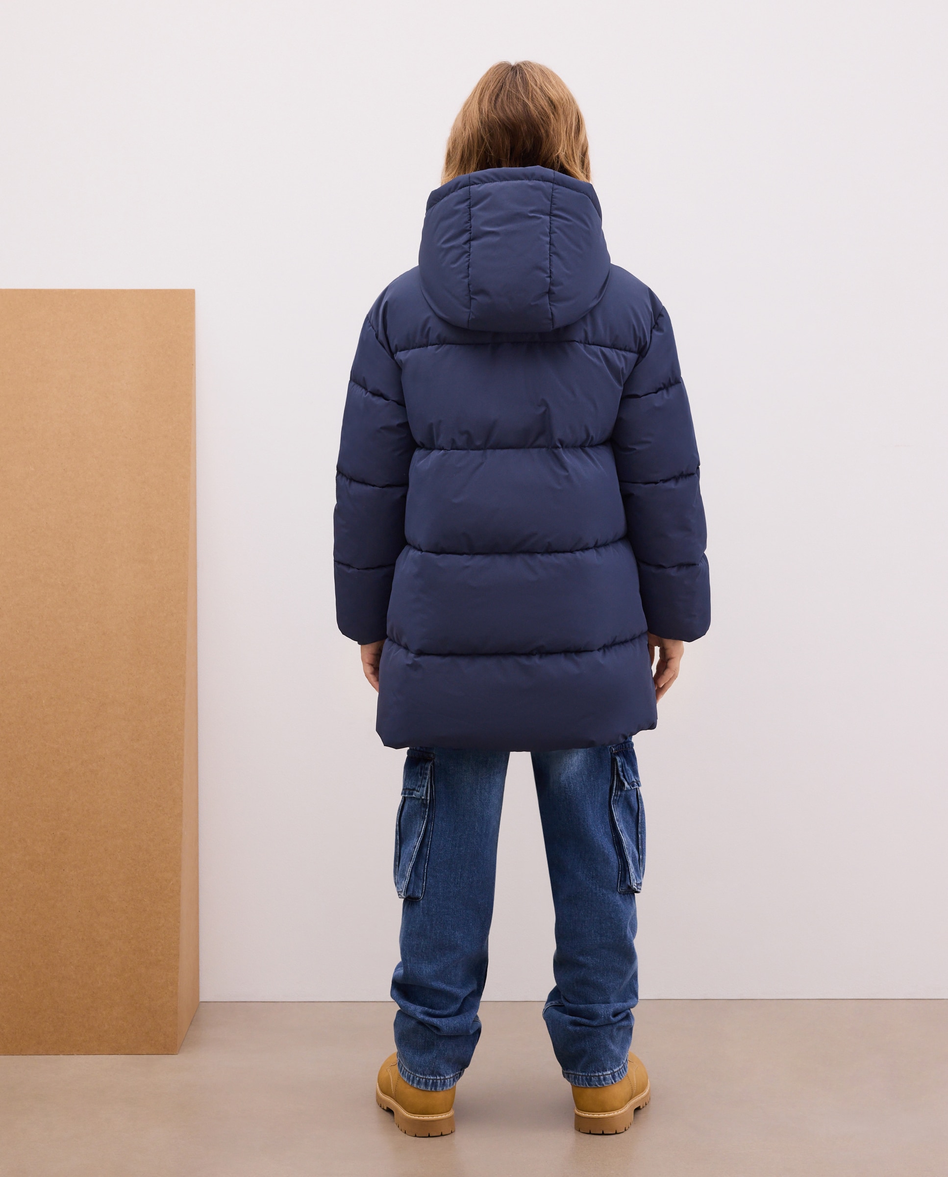 Parka de niño fantasía costuras - Kids El Corte Inglés - Azul marino Azul marino-4