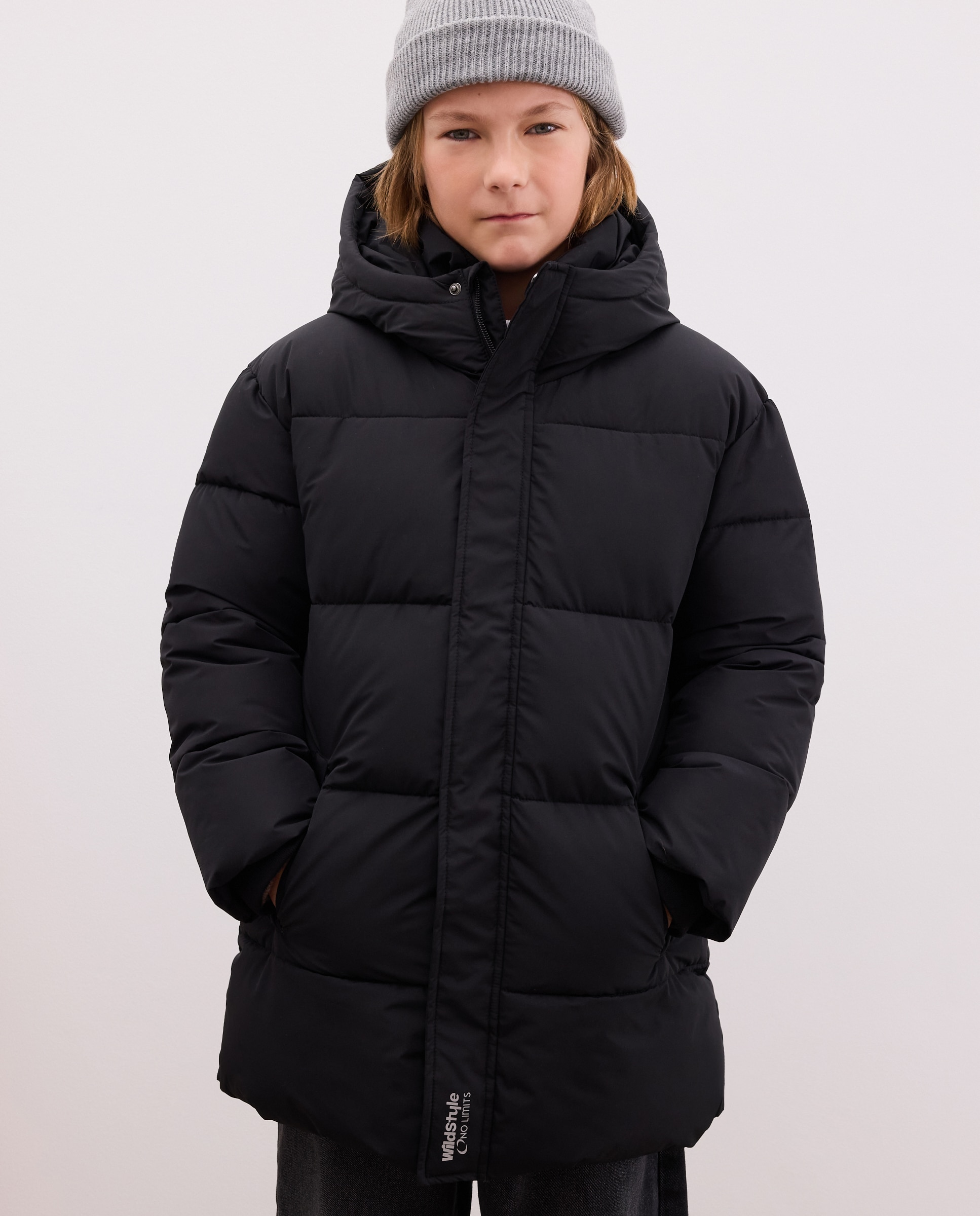 Parka de niño fantasía costuras - Kids El Corte Inglés - Negro Negro-3