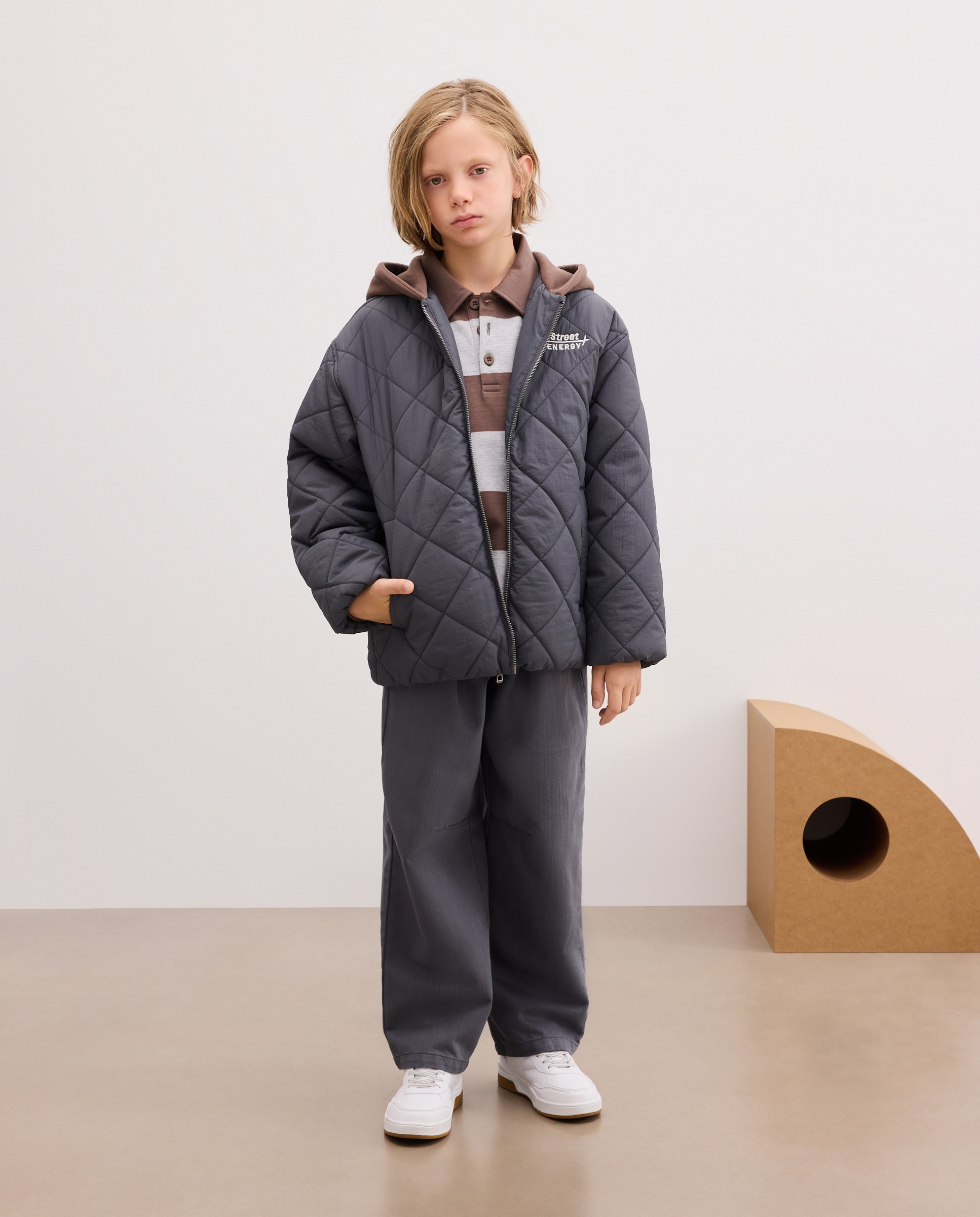 Parka de niño ligera con capucha - Kids El Corte Inglés - 830 Antracita 830 Antracita-2