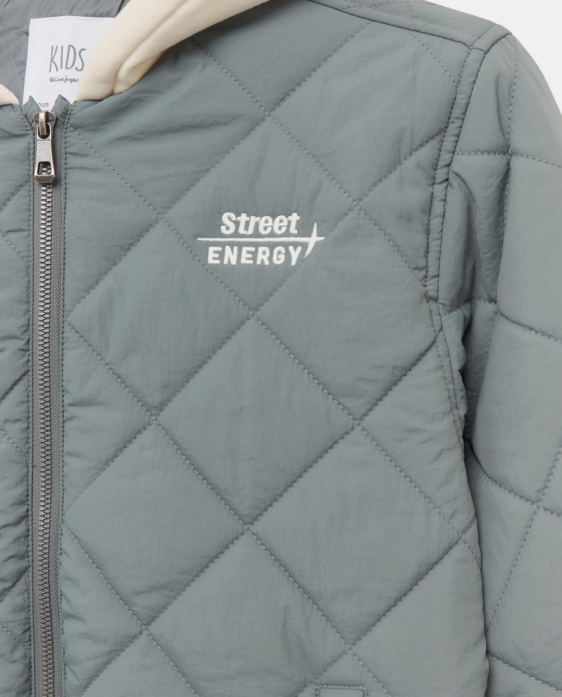 Parka Ligeira com Capuz Kids El Corte Inglés 530 Verde Escuro-2