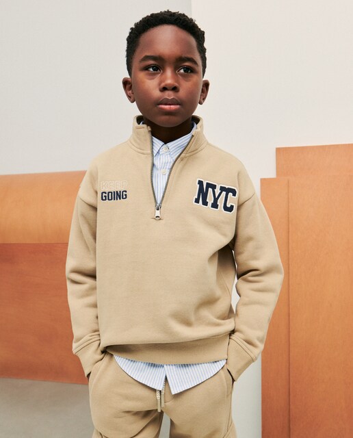 Imagem 0 de Sweatshirt Lisa com Gola Trucker