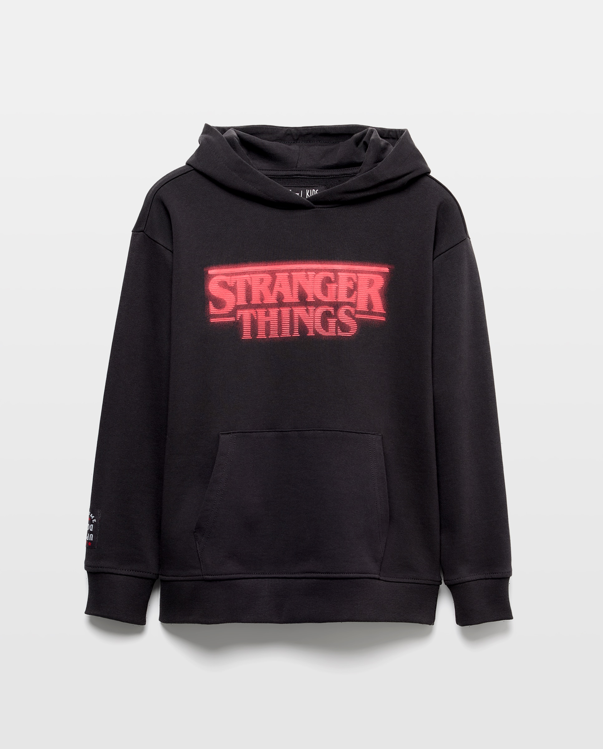 Sudadera cerrada con capucha Stranger Things de niño - Kids El Corte Inglés - Negro Negro-5