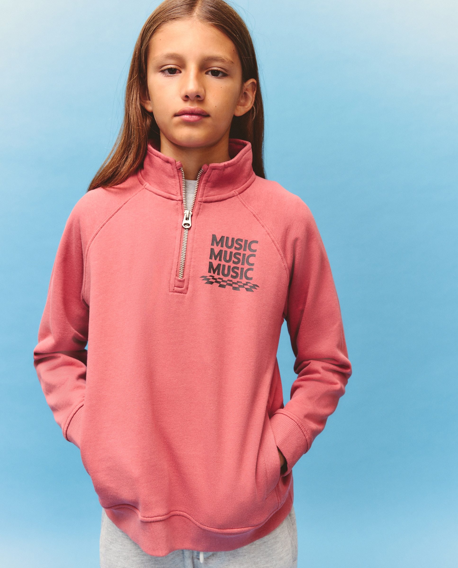Imagem 0 de Sweatshirt com Gola de Camionista