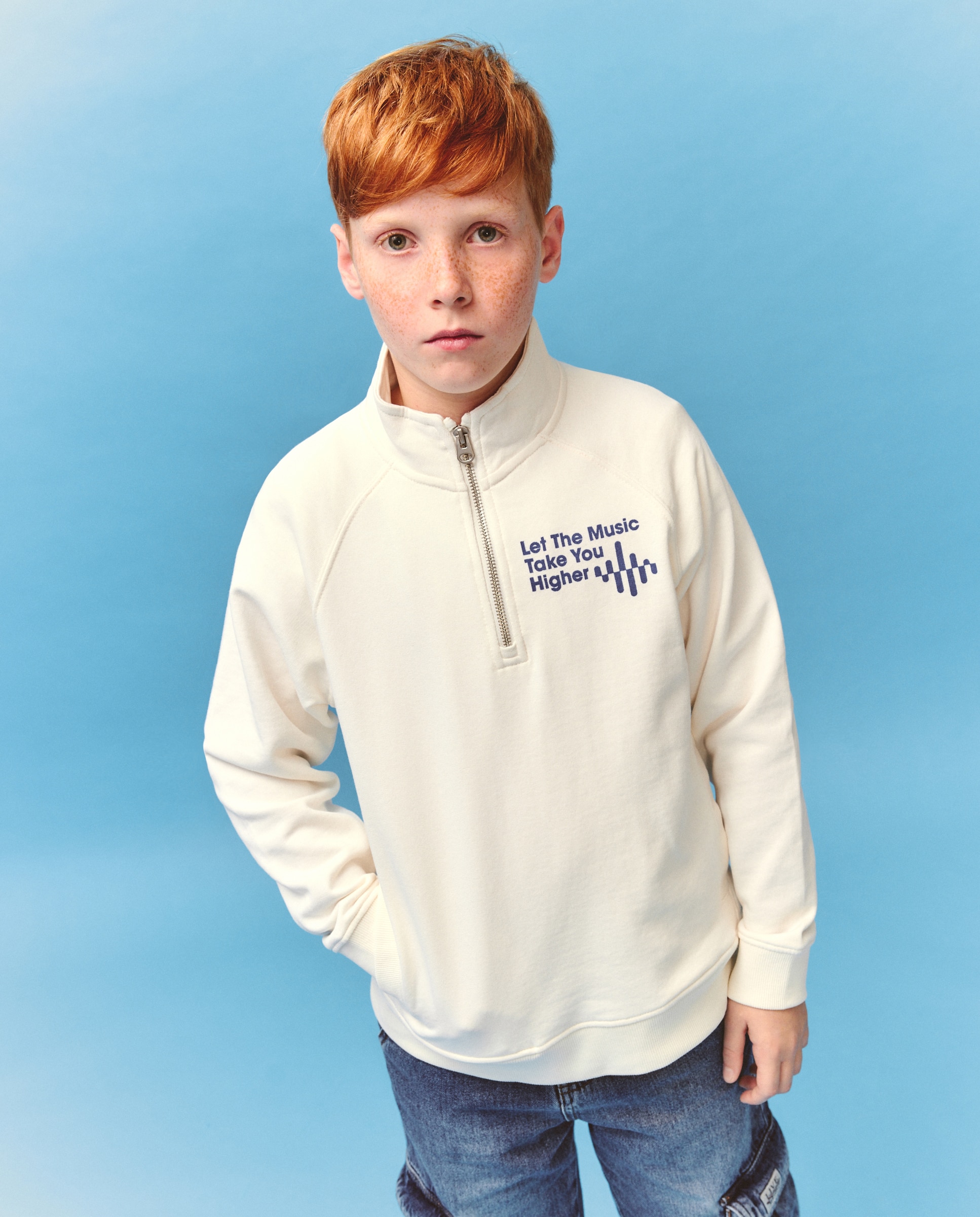Imagem 0 de Sweatshirt com Gola de Camionista