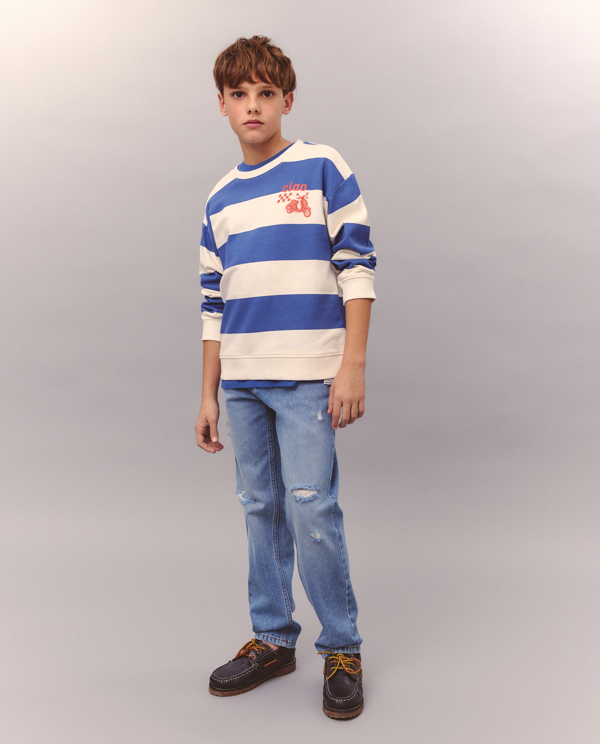 Imagem 0 de Sweatshirt Fechada com Estampado de Fantasia