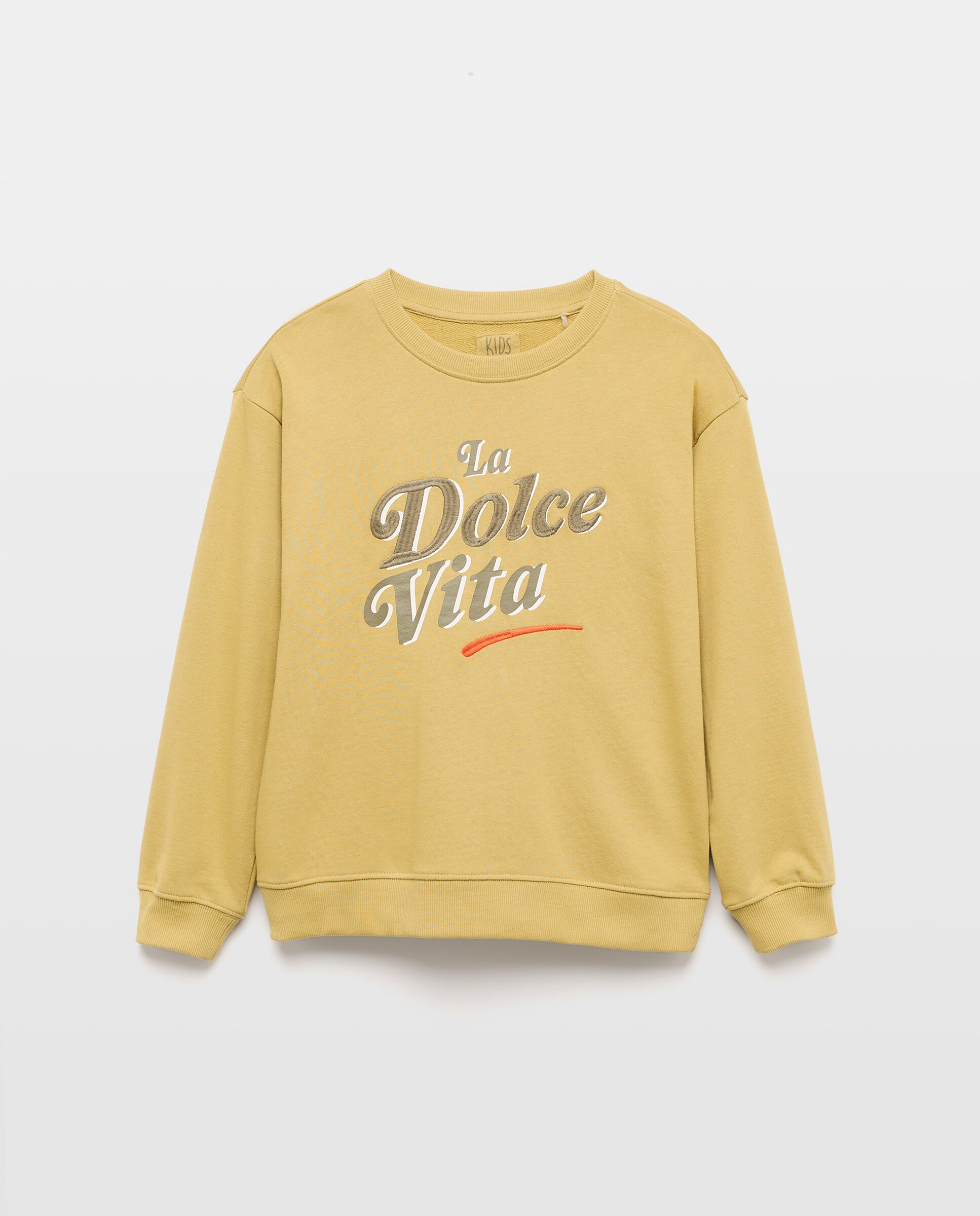 Sweatshirt Fechada com Estampado de Fantasia Kids El Corte Inglés Amarelo-4