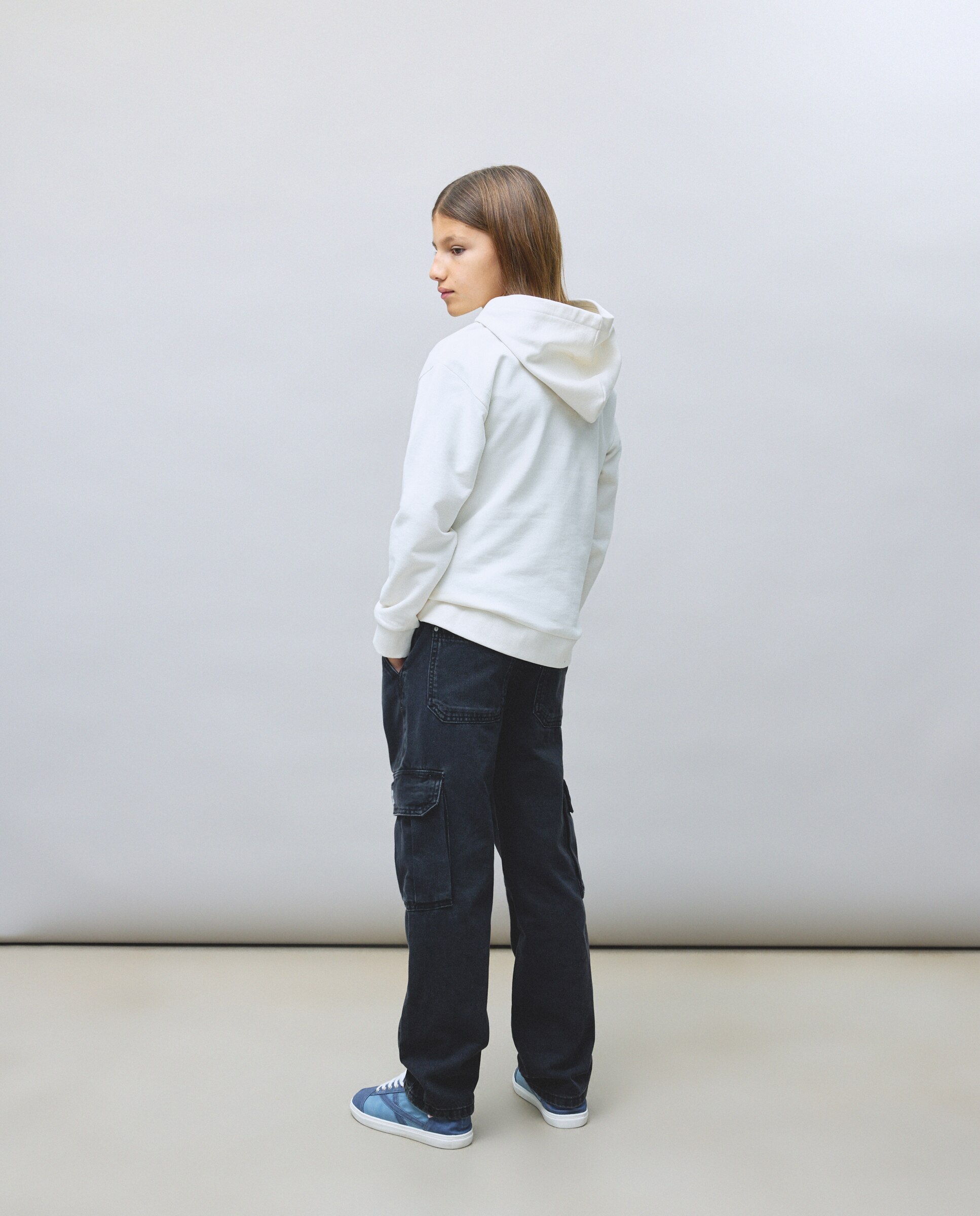 Sweatshirt Fechada com Capuz e Estampado Homem-Aranha Kids El Corte Inglés Branco-3