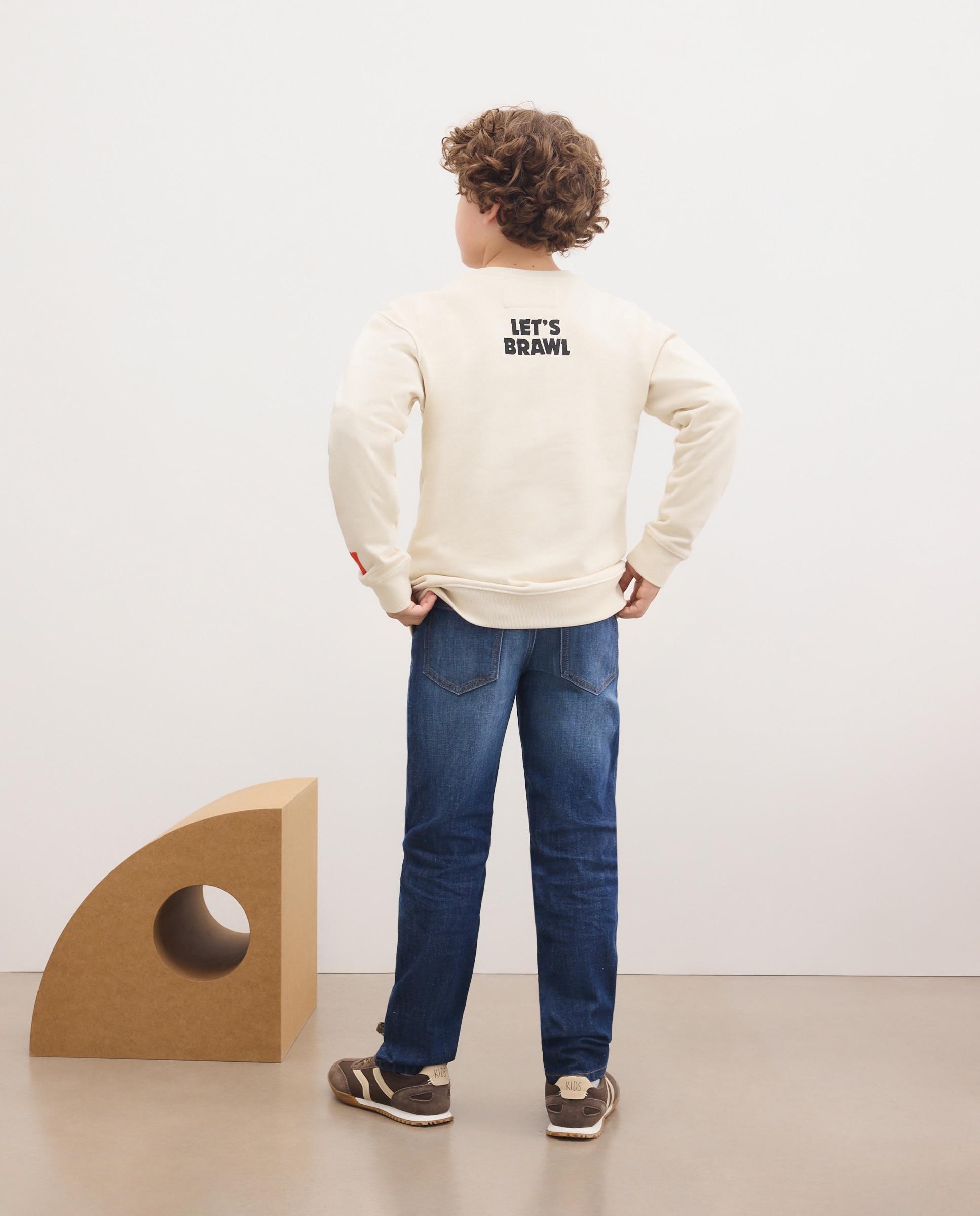 Sudadera de niño cerrada estampado fantasía BRAWL STARS - Kids El Corte Inglés - Blanco Blanco-3