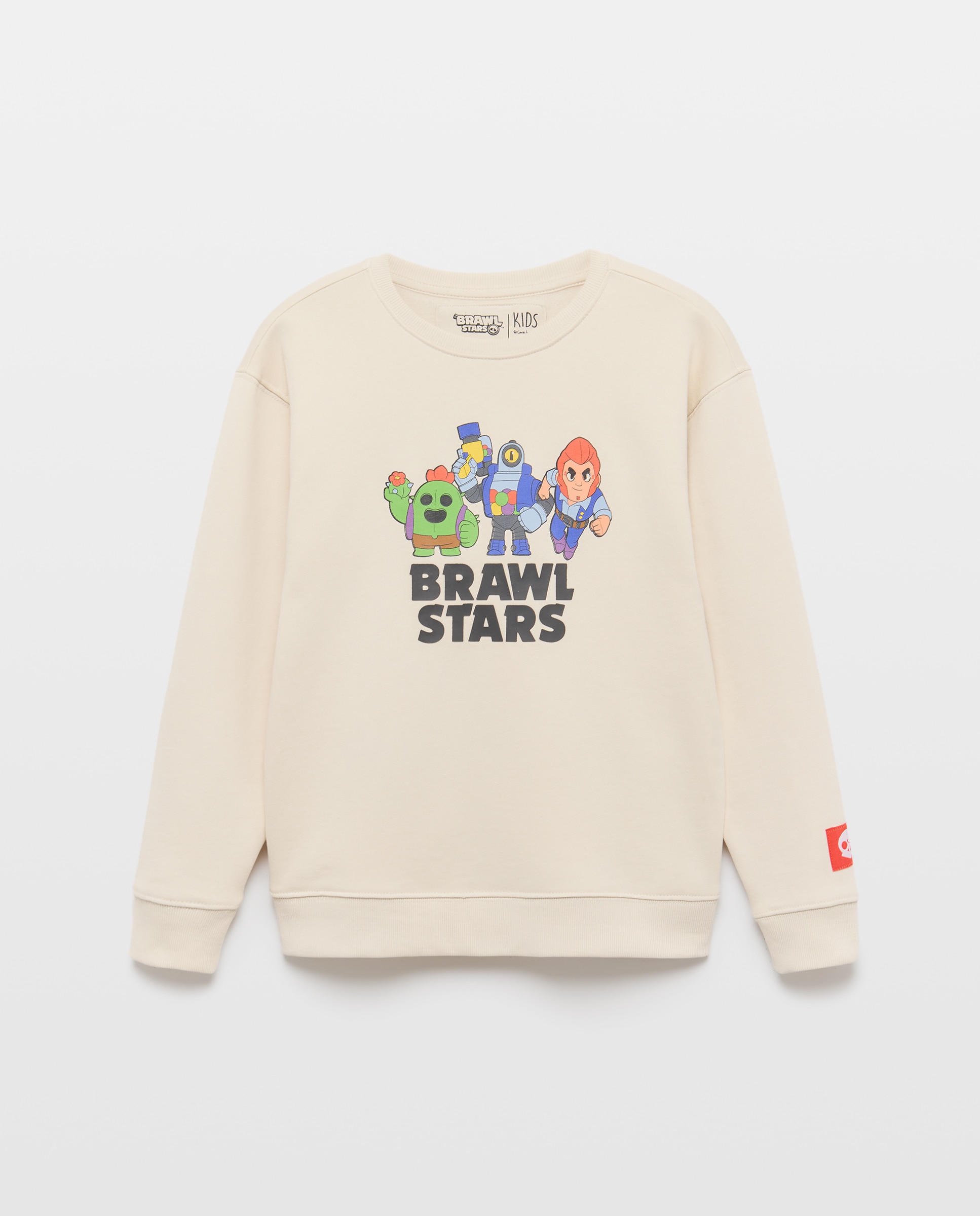 Sudadera de niño cerrada estampado fantasía BRAWL STARS - Kids El Corte Inglés - Blanco Blanco-4