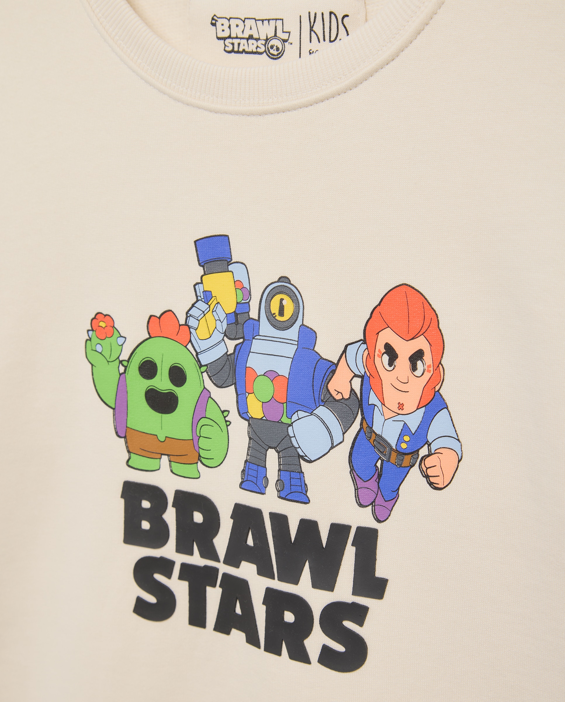 Sudadera de niño cerrada estampado fantasía BRAWL STARS - Kids El Corte Inglés - Blanco Blanco-5