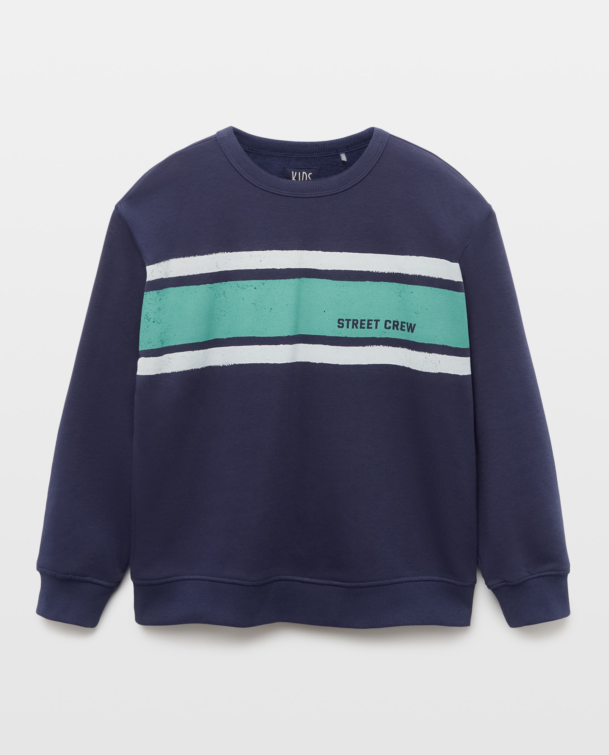 Imagen 5 de Sudadera de niño básica cuello caja fantasía - Kids El Corte Inglés - Azul Azul