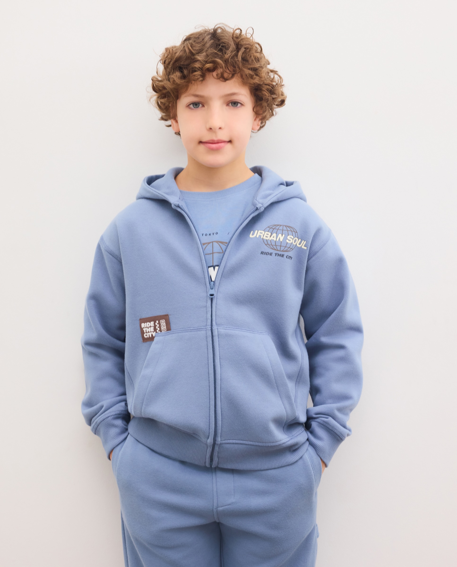 Imagem 0 de Sweatshirt Aberta com Capuz