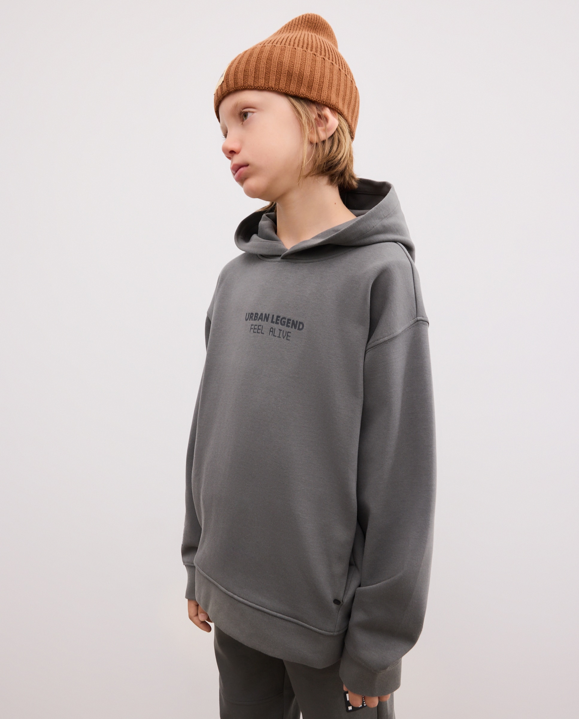 Imagem 0 de Sweatshirt Interlock Fechada com Capuz
