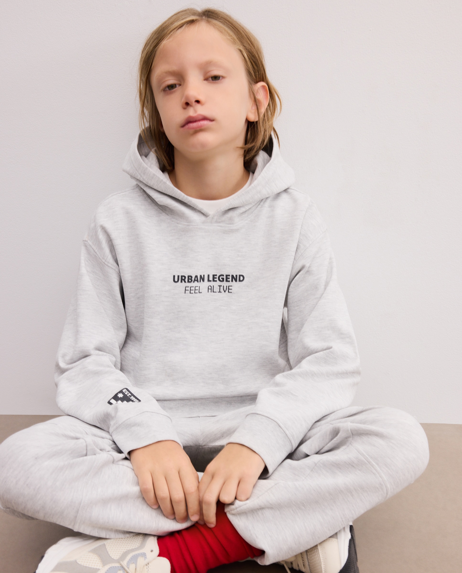 Imagem 0 de Sweatshirt Interlock Fechada com Capuz