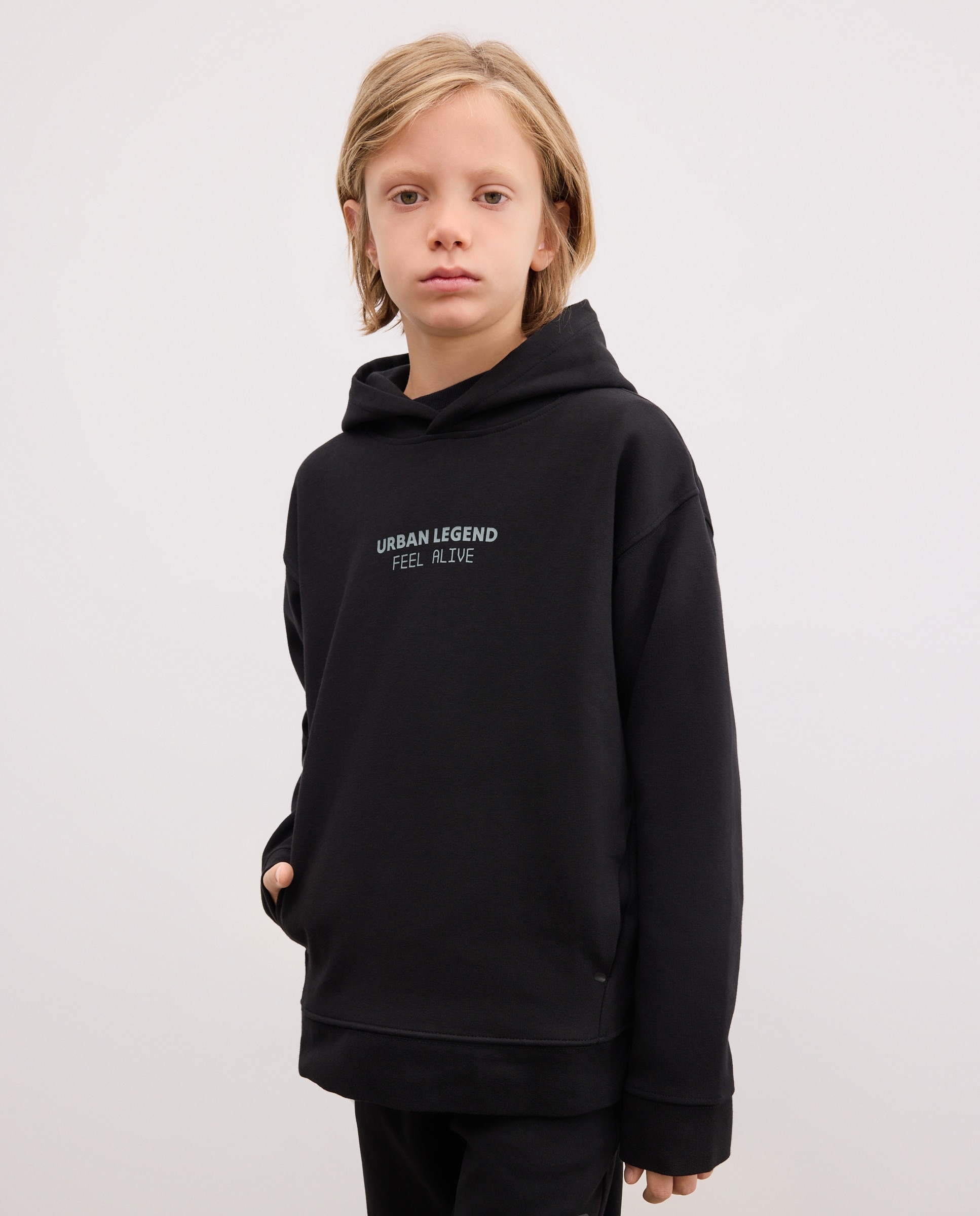 Imagem 0 de Sweatshirt Interlock Fechada com Capuz