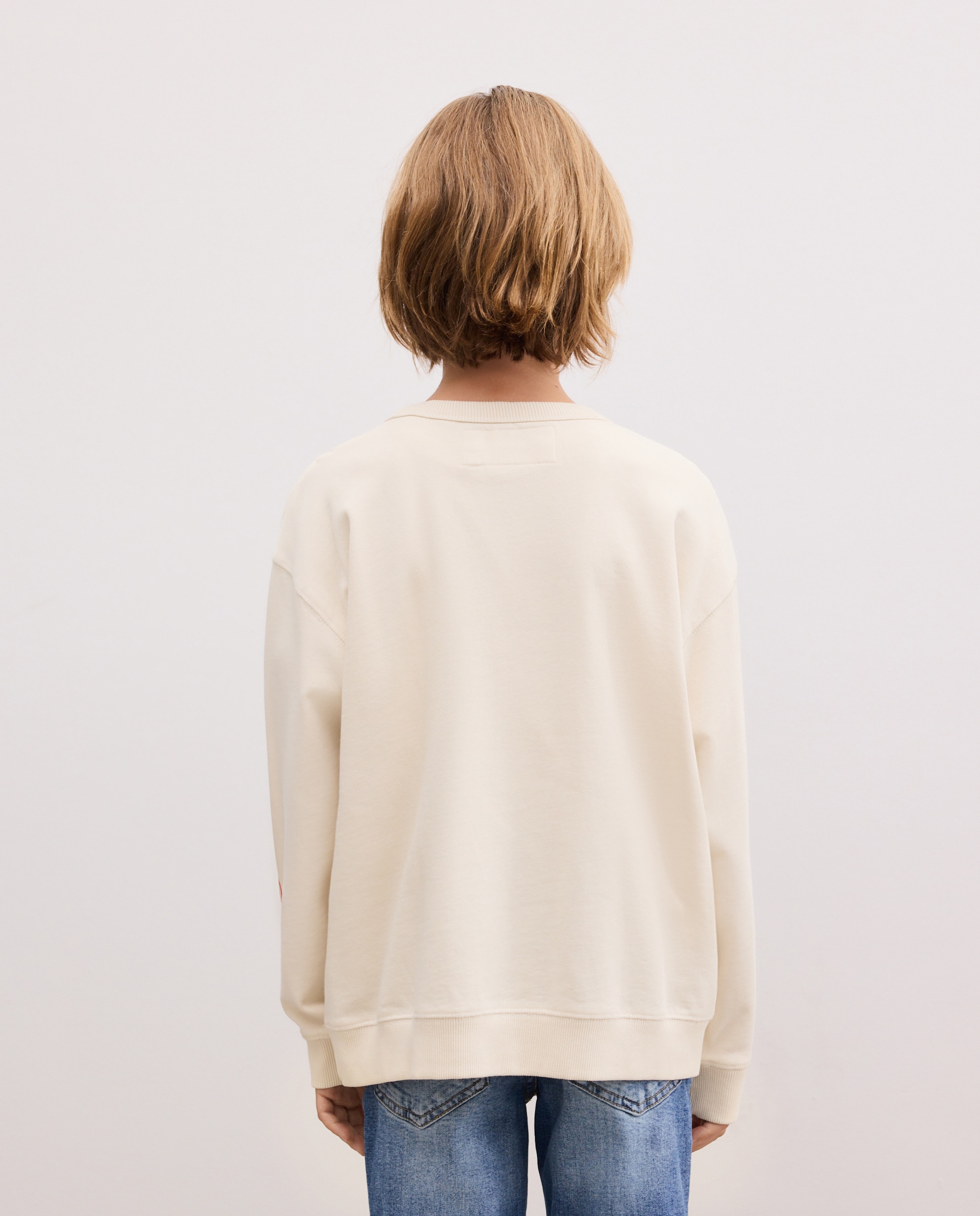 Sweatshirt Fechada de Criança com Estampado Fantasia AVENGERS Branco-3