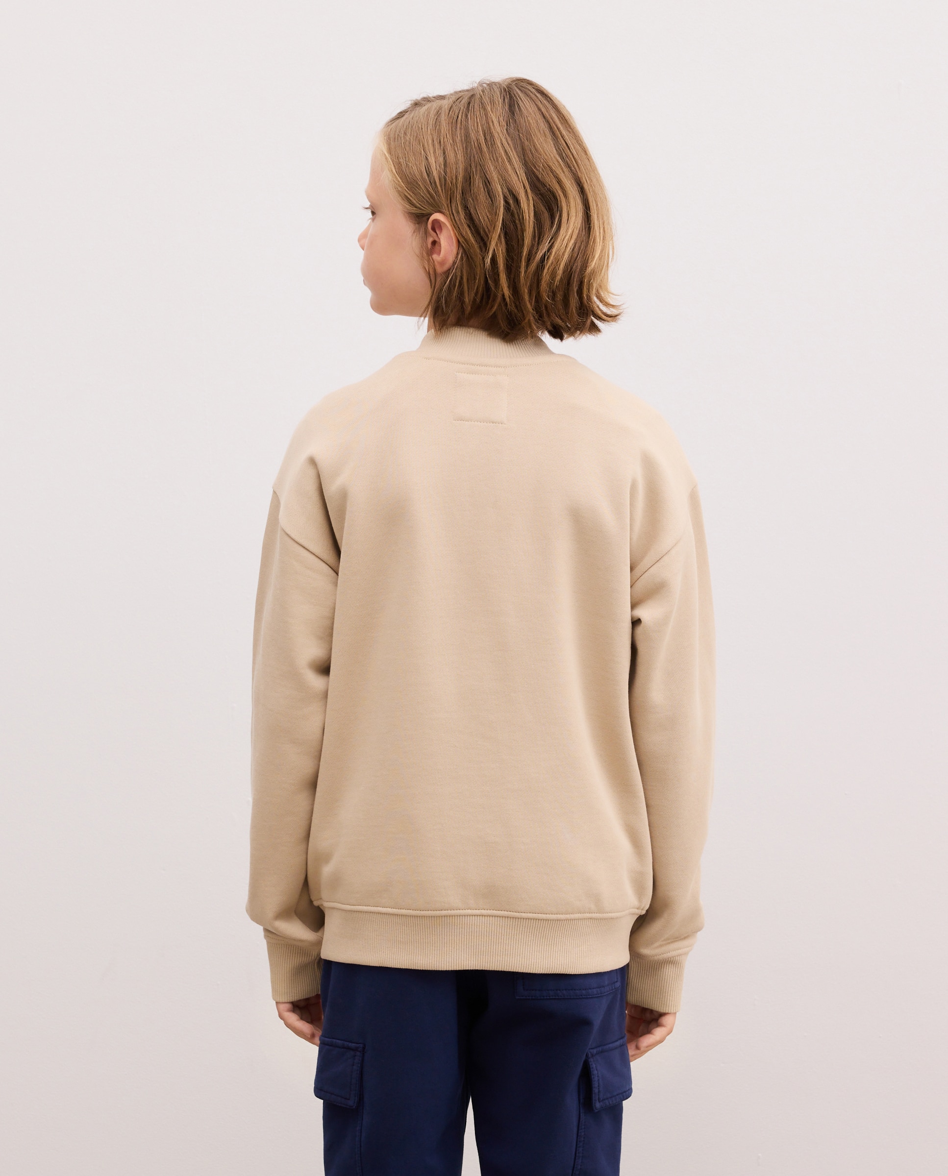 Sudadera abierta con capucha fantasía bomber de niño - Kids El Corte Inglés - 730 Camel 730 Camel-3
