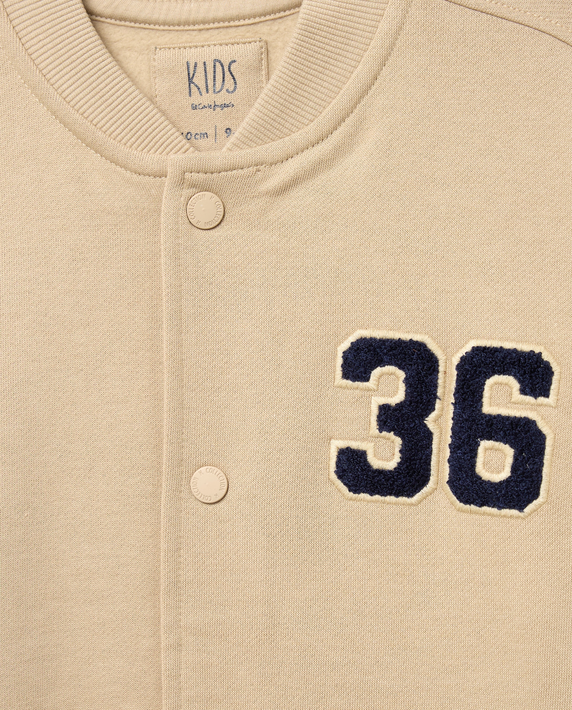 Sudadera abierta con capucha fantasía bomber de niño - Kids El Corte Inglés - 730 Camel 730 Camel-5