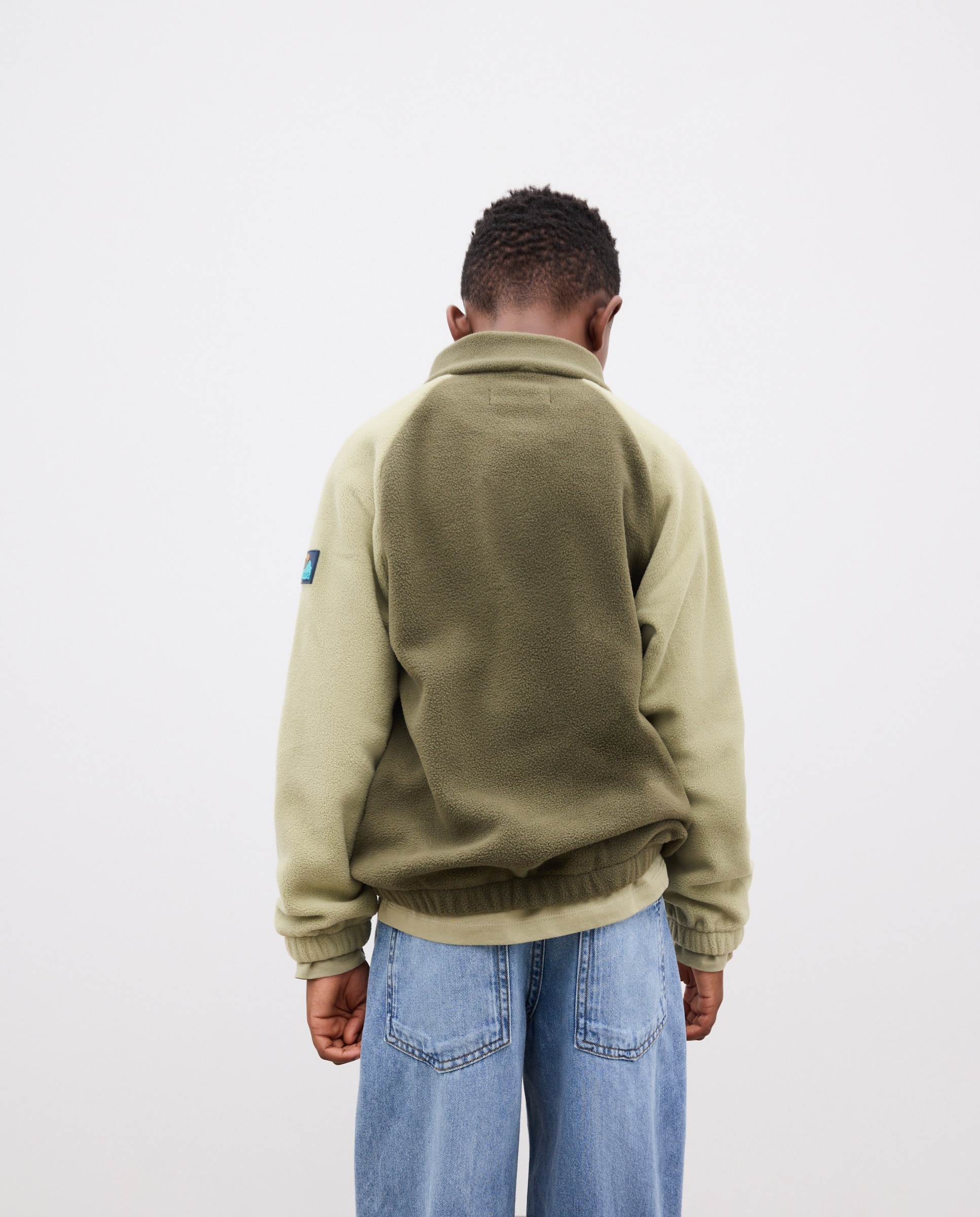 Sudadera polar lisa de niño - Kids El Corte Inglés - 520 Kaki 520 Kaki-3